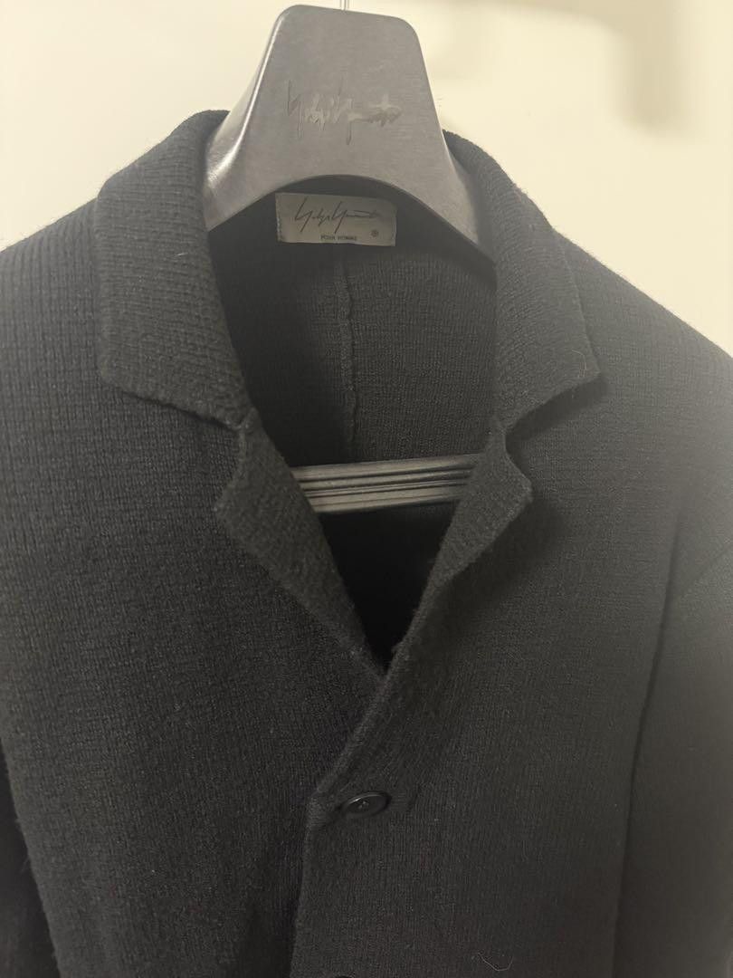 Yohji Yamamoto yohji yamamoto POUR HOMME 18aw supple knit jacket Size US L / EU 52-54 / 3 - 2 Thumbnail