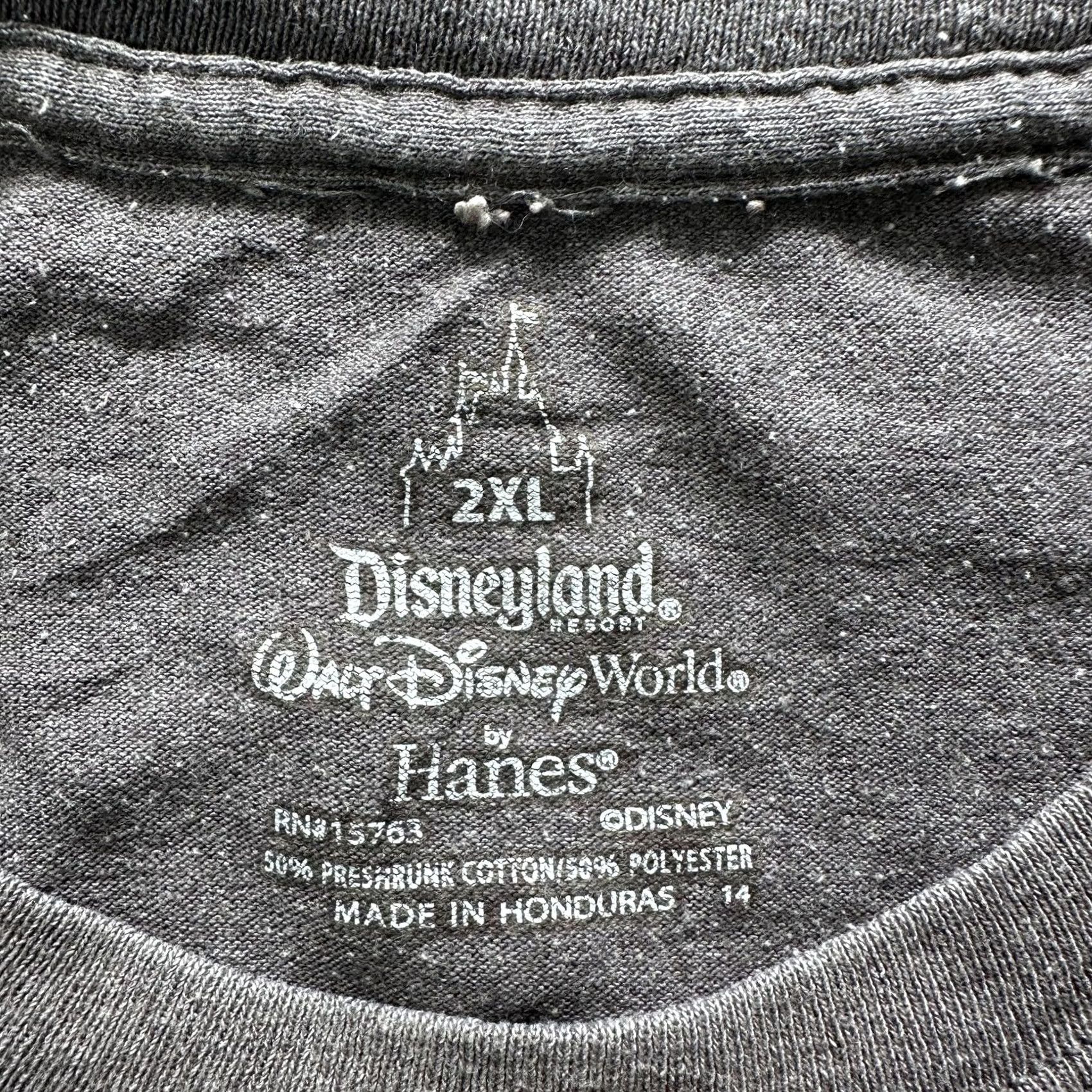 Hanes Hanes Shirt Mens 2XL Gray Mickey Mouse Disney Sleeveless Graphic Tee Disneyland Mammoth? Size US XXL / EU 58 / 5 - 4 Thumbnail