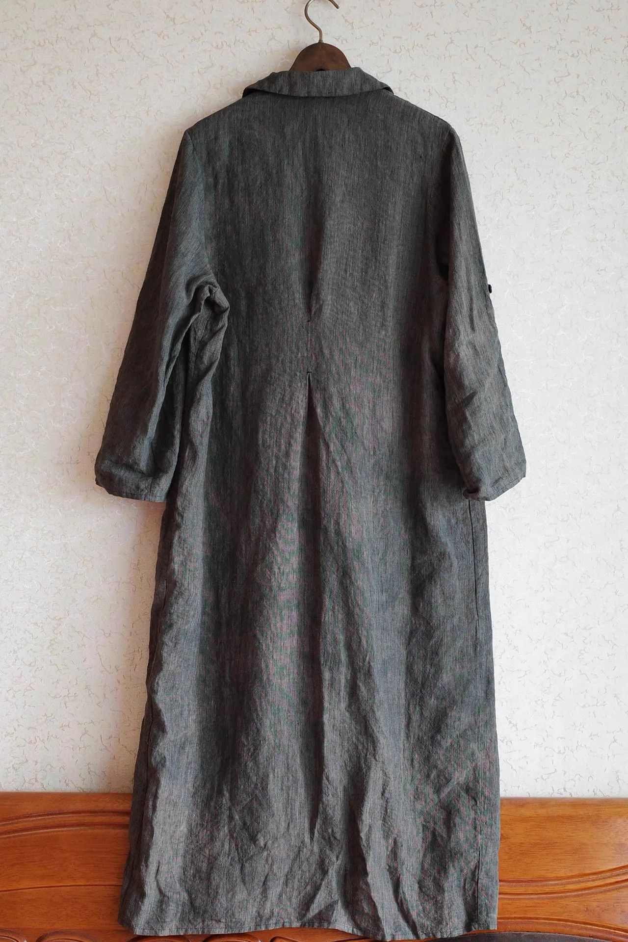 Biek Verstappen Biek Verstappen 00s Irish Linen Shirtdress Size XS / US 0-2 / IT 36-38 - 3 Thumbnail