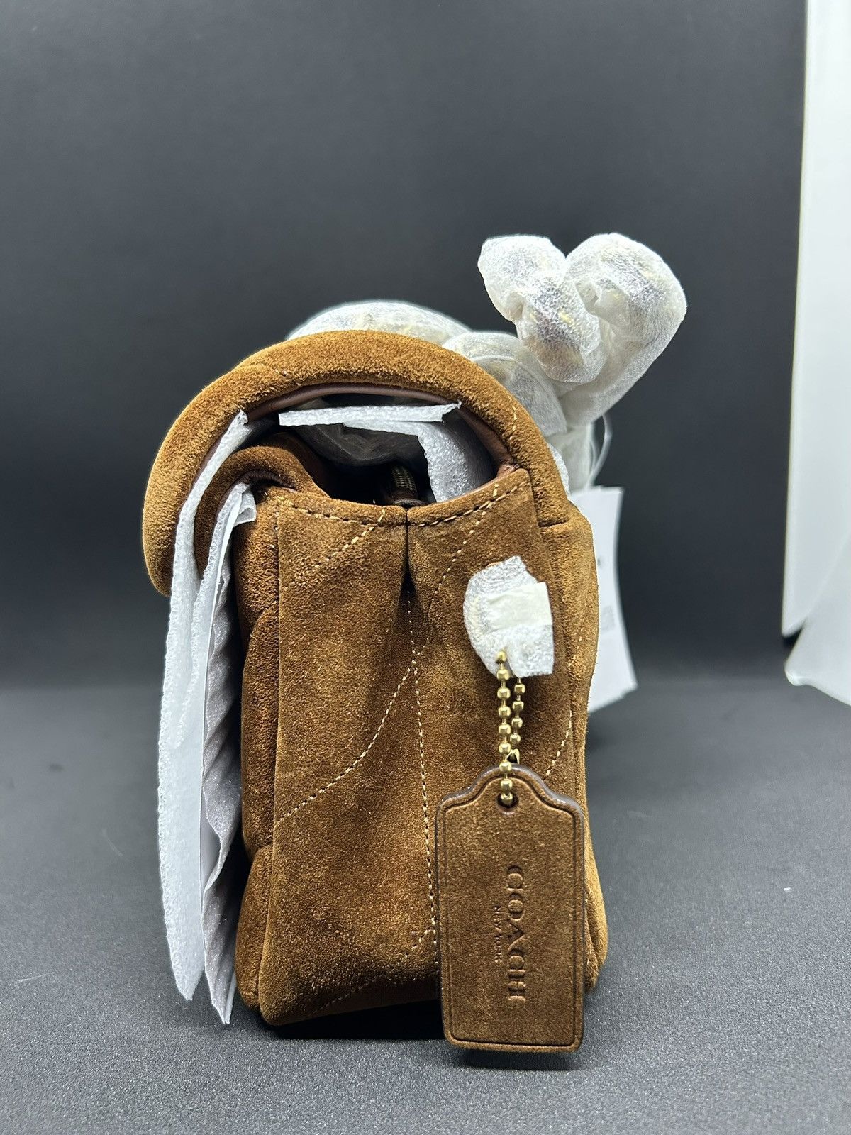 Coach COACH-Tabby Shoulder Bag 26 “Brass/Warm Brown”*BRAND NEW* Size ONE SIZE - 3 Thumbnail