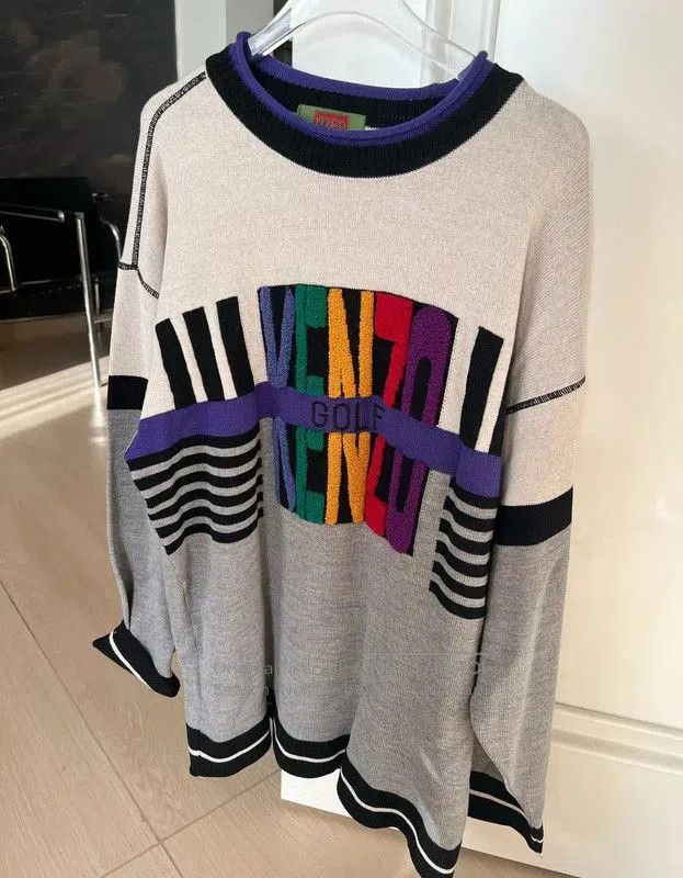 Kenzo KENZO Violet Women's Sweater . Size M / US 6-8 / IT 42-44 - 1 Thumbnail