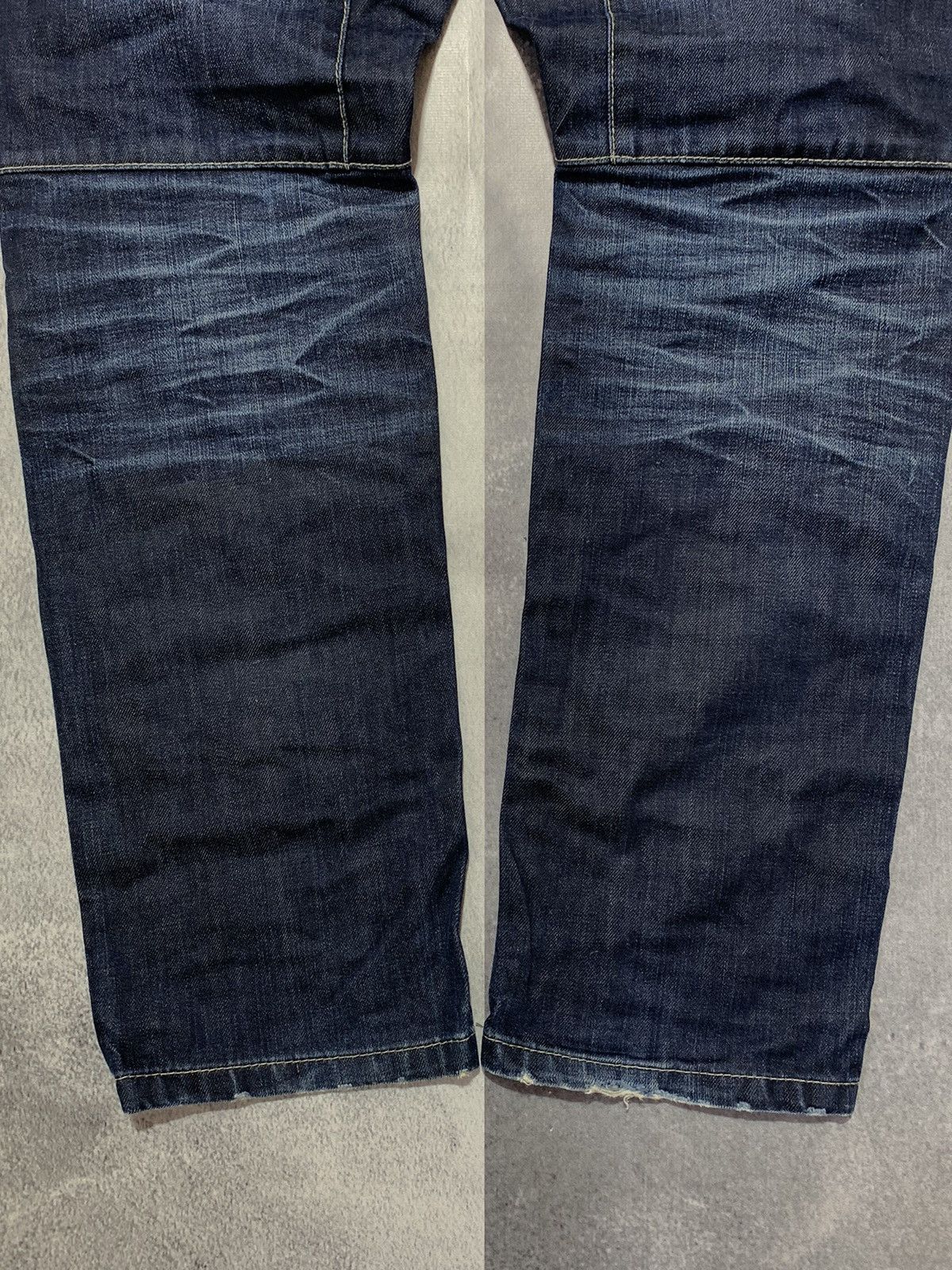 Japanese Brand × Vintage Vintage Y2K Japanese double knee jeans denim style size 32 Size US 32 / EU 48 - 6 Thumbnail