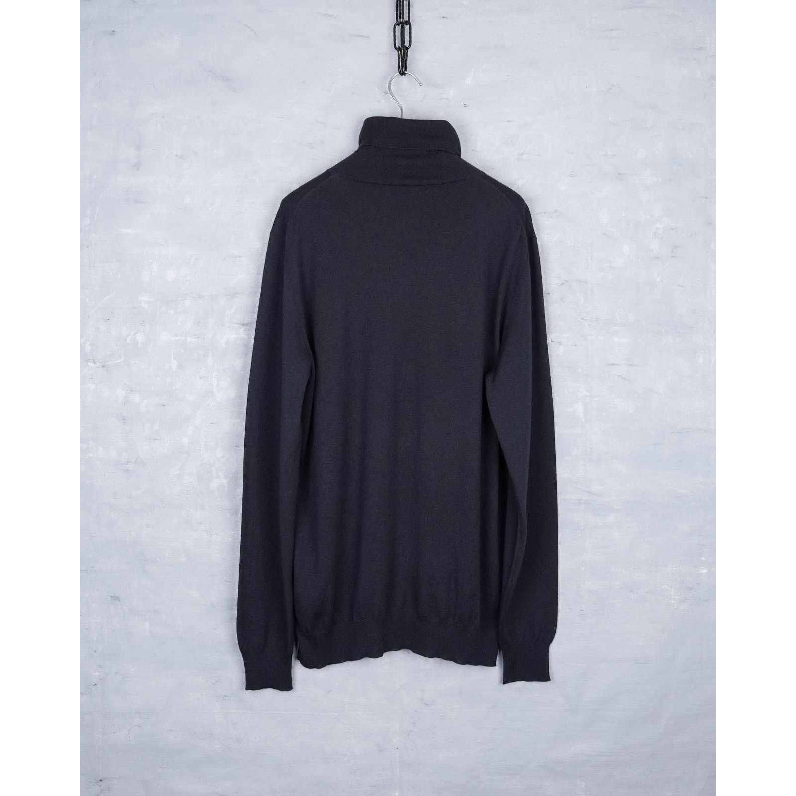 Prada Prada black cashmere silk roll neck knit jumper sweater Size US L / EU 52-54 / 3 - 4 Thumbnail