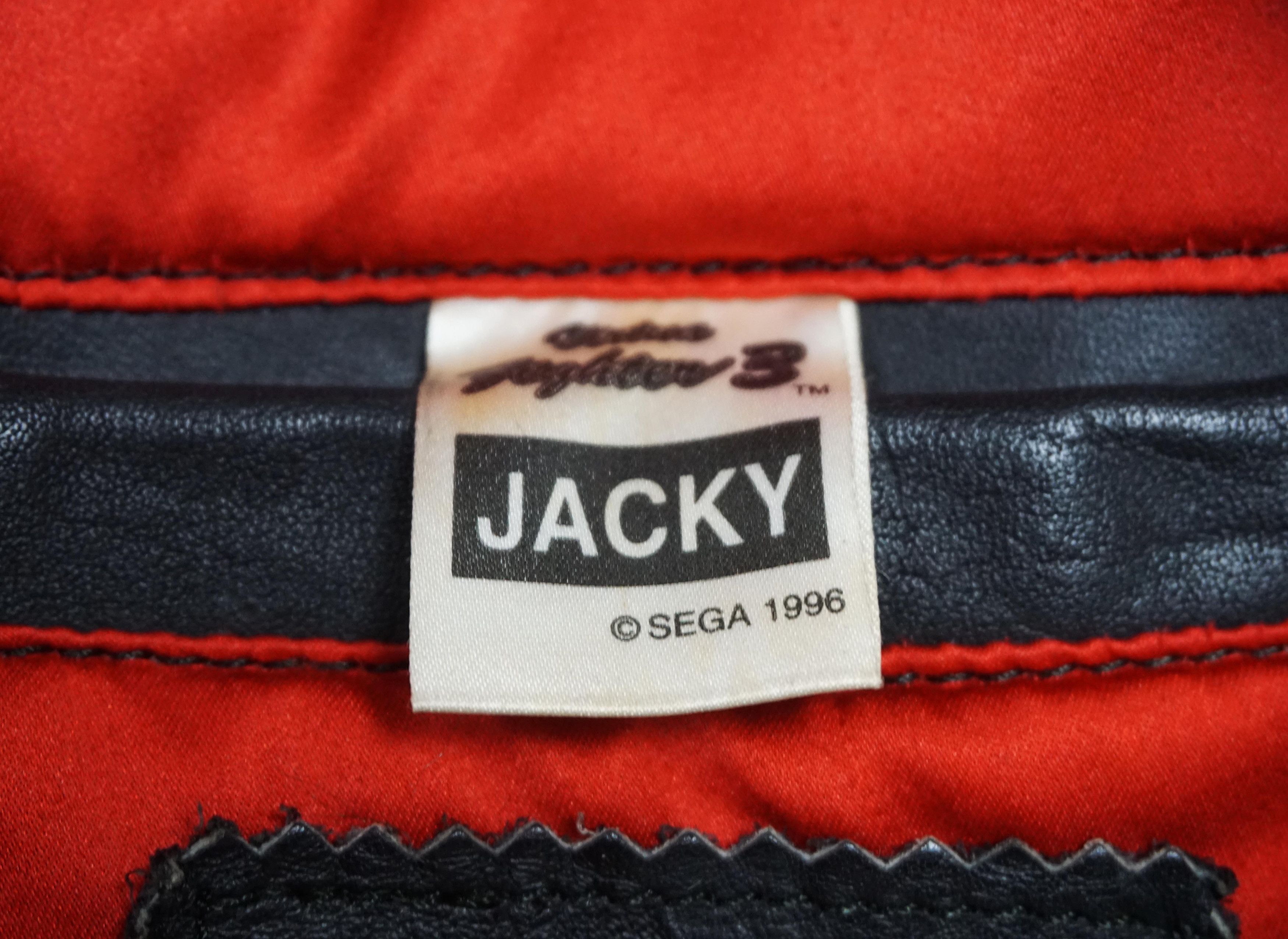 Vintage Virtual Fighter Leather Jacket Jacky Bryant Size US L / EU 52-54 / 3 - 8 Thumbnail
