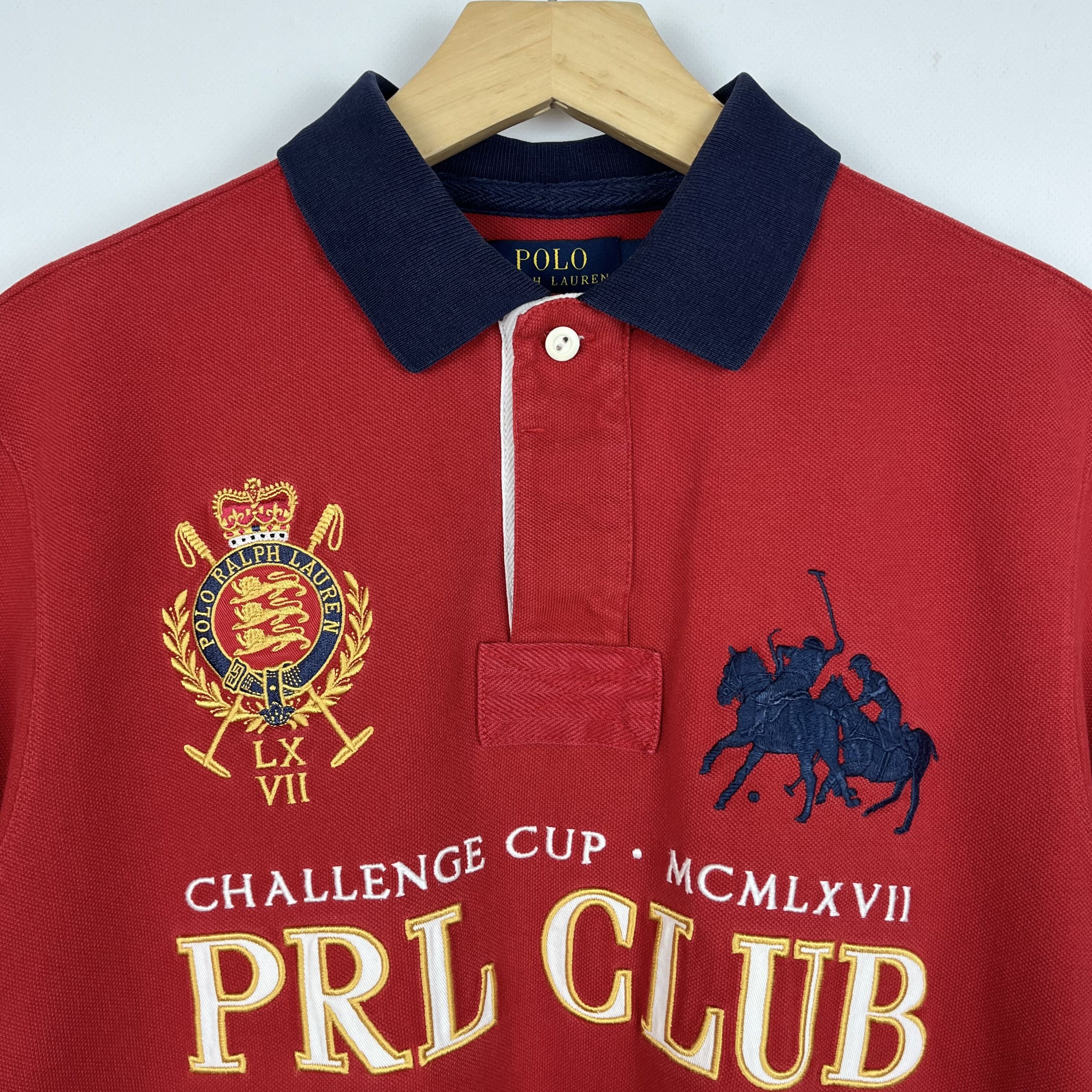 Polo Ralph Lauren Vintage Polo Ralph Lauren Big Logo Polo Shirt 90’s Size US M / EU 48-50 / 2 - 6 Thumbnail