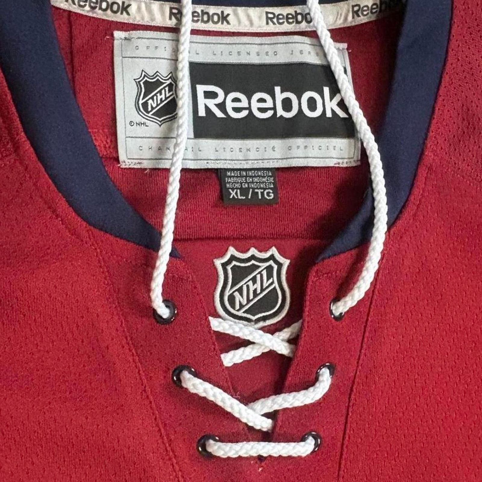 Reebok Authentic reebok washington caps 2015 winter classic jersey Size US XL / EU 56 / 4 - 3 Thumbnail