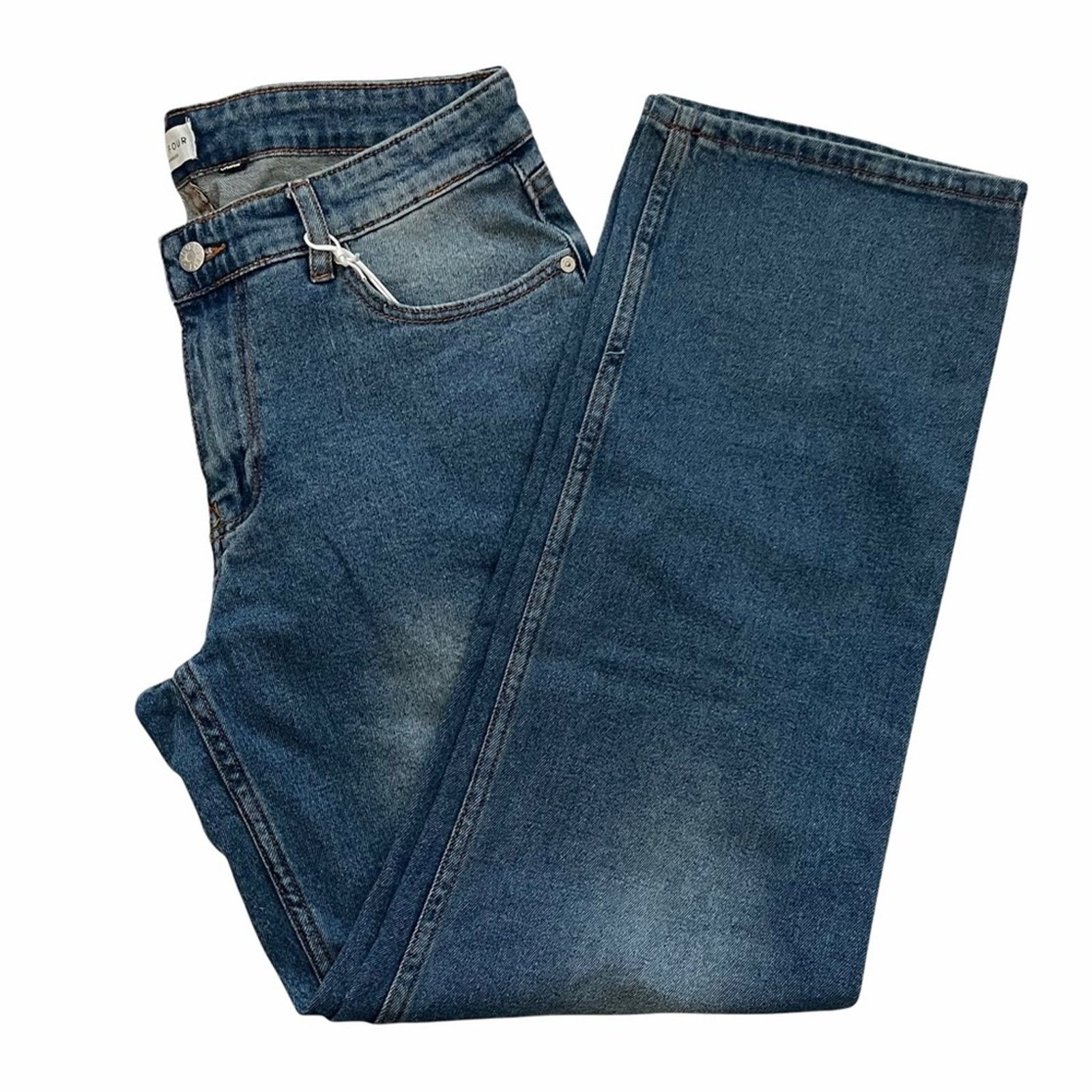 Five Four Five Four Rollins Relaxed 5 Pocket Jean Indigo Blue 31 Mens Size US 31 - 8 Thumbnail