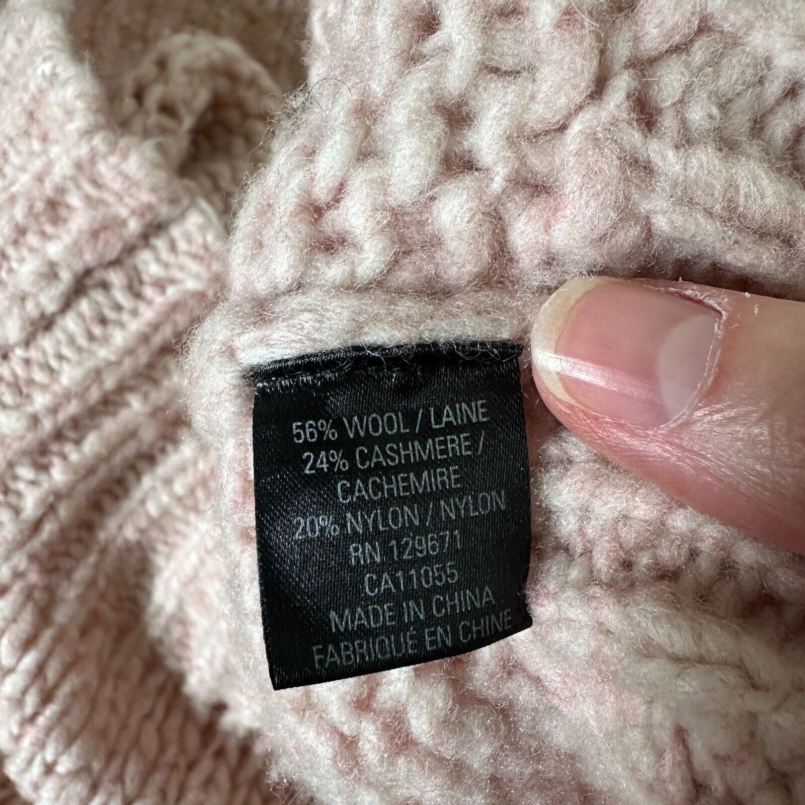 360Cashmere 360 Cashmere Abbot Pale Pink Loose Knit Crew Neck Sweater S Size S / US 4 / IT 40 - 7 Thumbnail