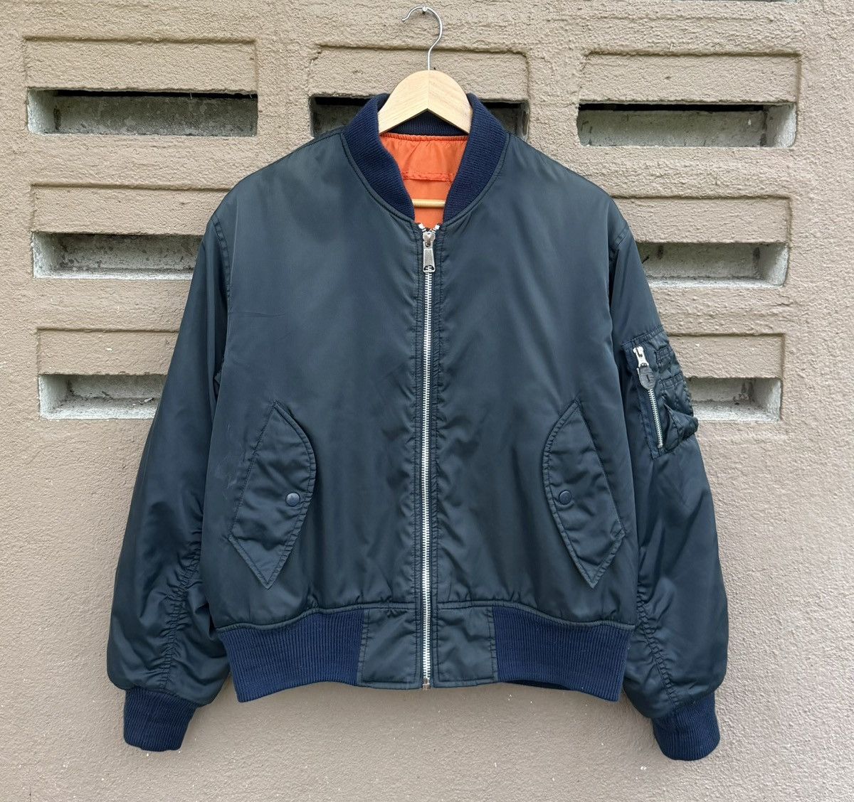 Vintage Vintage Flying’s Man Intermediate Ma-1 Bomber Jacket Size US M / EU 48-50 / 2 - 8 Thumbnail