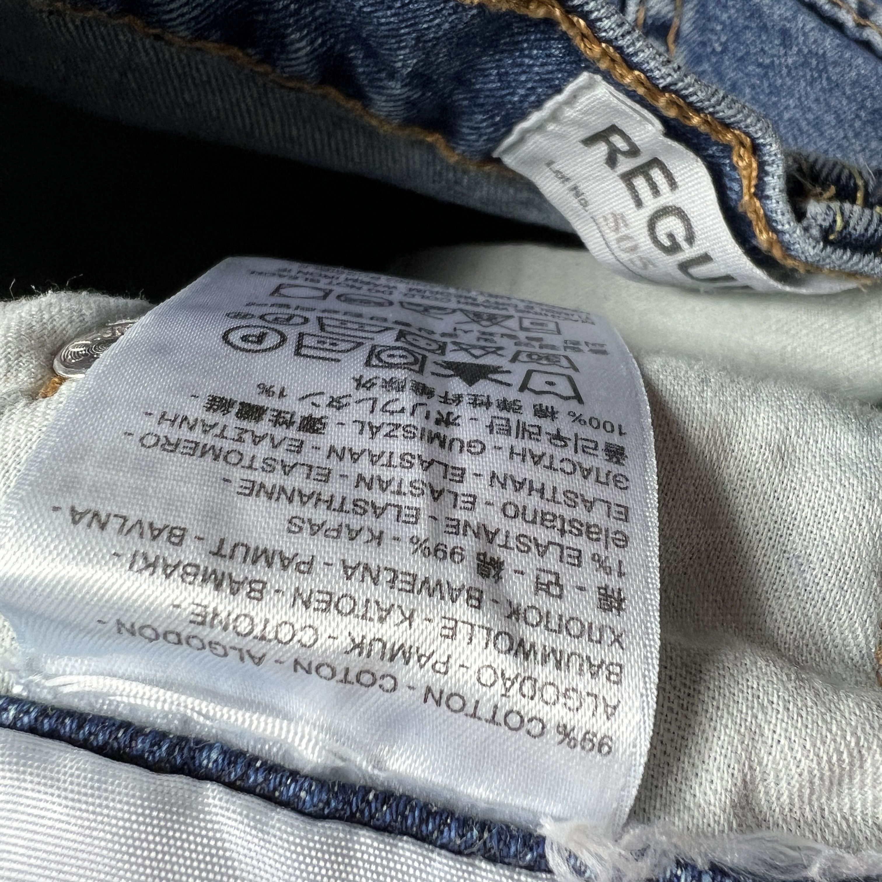 Levi's Levi's Jeans 505 Straight Leg Blue Faded Stretch Denim Size US 32 / EU 48 - 12 Thumbnail