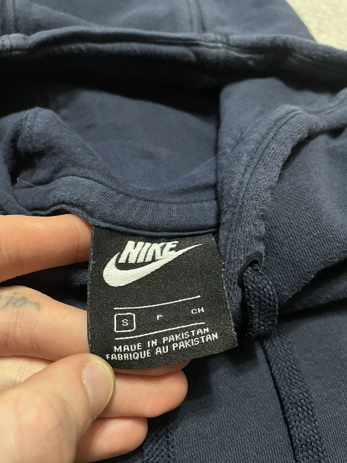 Nike × Vintage Vintage Nike Hoodie Y2K Size US S / EU 44-46 / 1 - 8 Thumbnail
