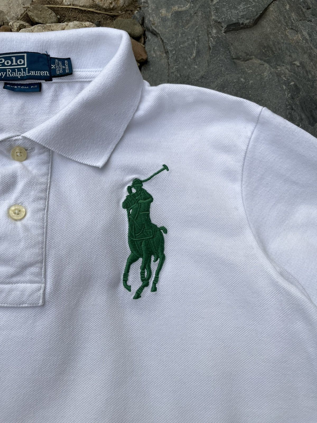 Polo Ralph Lauren × Ralph Lauren × Vintage Vintage Polo Ralph Lauren y2k Chief Keef big pony logo 3 tee Size US M / EU 48-50 / 2 - 8 Thumbnail