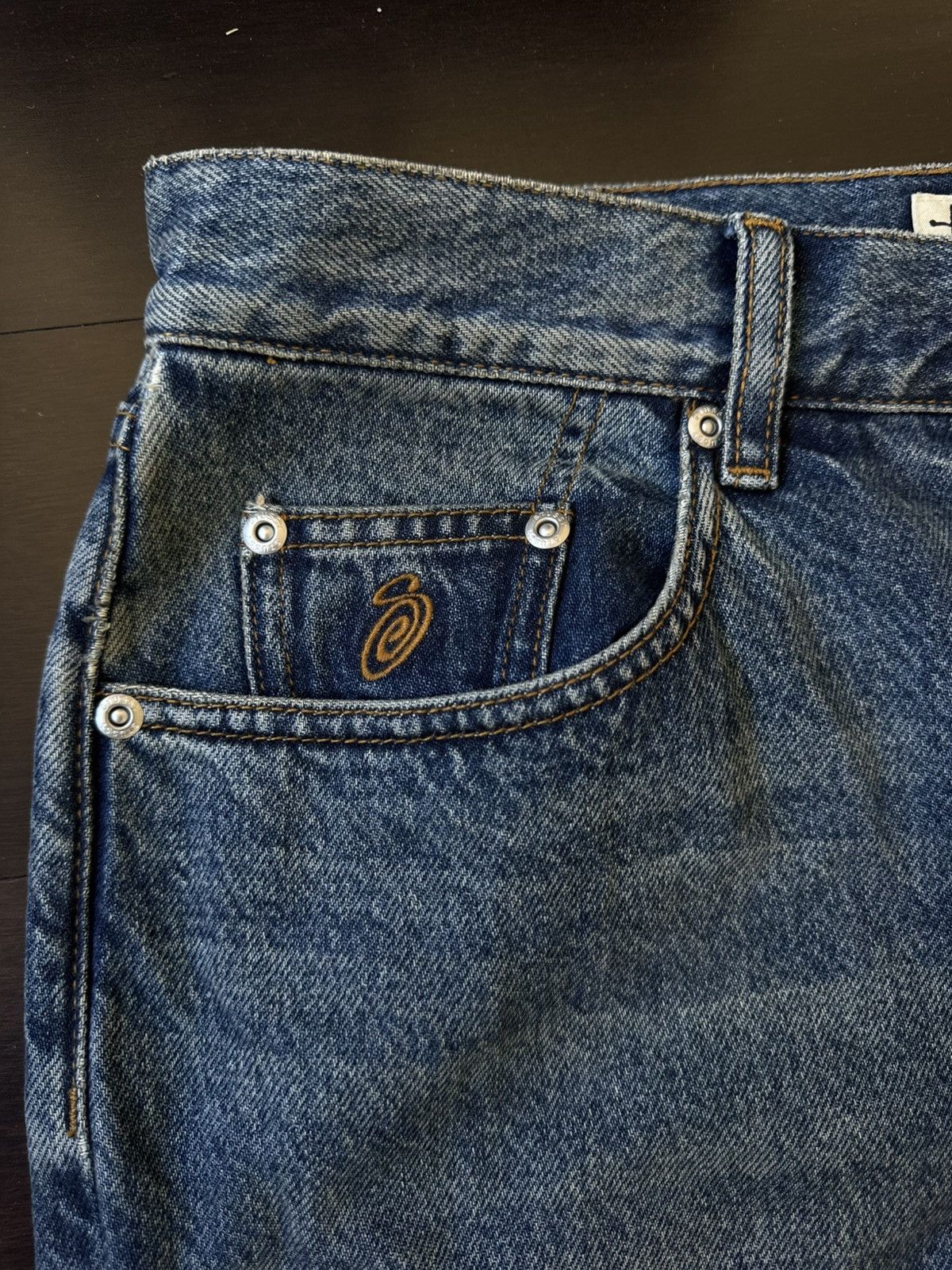 Stussy BIG OL' JEAN DENIM Size US 30 / EU 46 - 2 Thumbnail