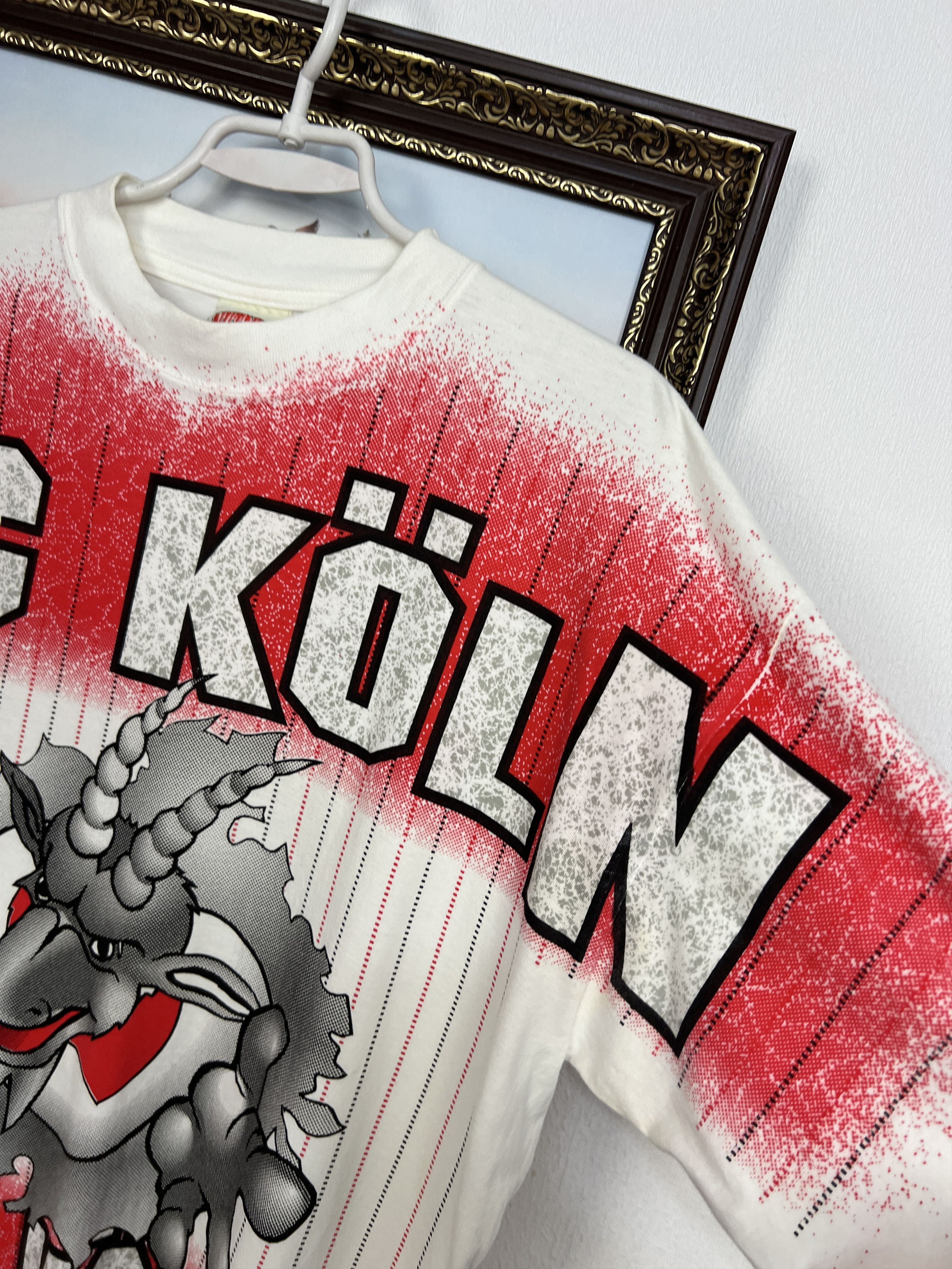 Nutmeg FC Koln Football Shirt Over Print Soccer Jersey Trikot Size US L / EU 52-54 / 3 - 4 Thumbnail