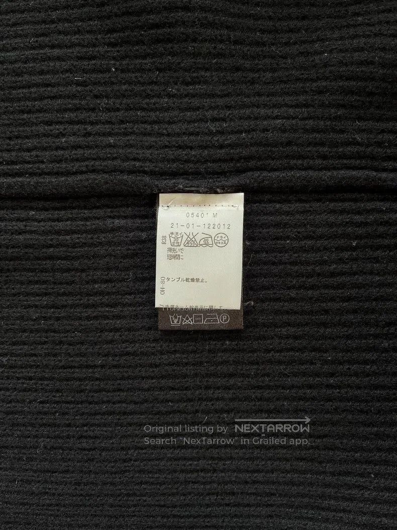 Ann Demeulemeester ANN DEMEULEMEESTER 2012AW Long Zip Knit. Size US XS / EU 42 / 0 - 7 Thumbnail