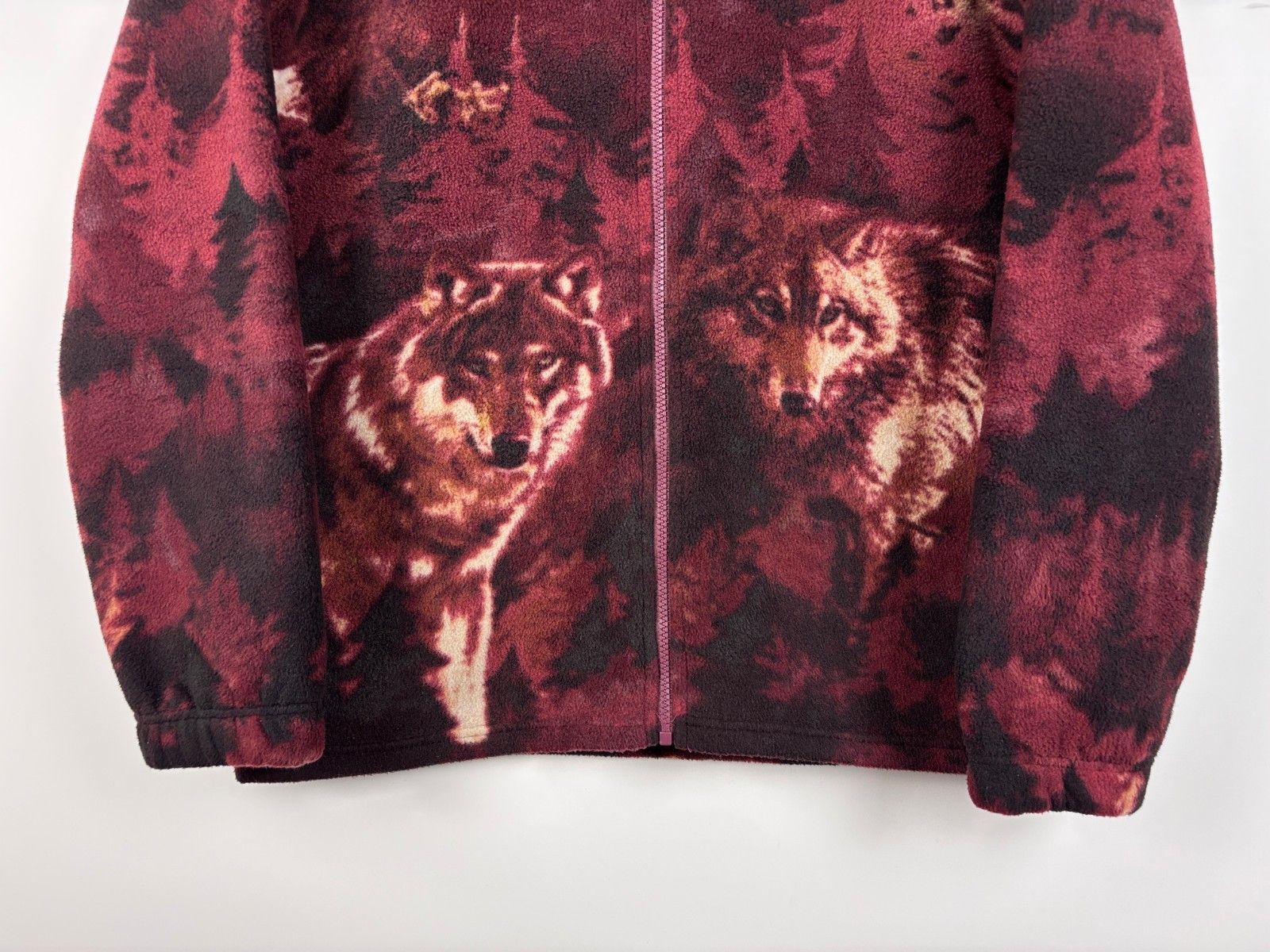 Other Atlas for Men Nature Eagle Wolf Fleece Pullover Jacket S-M Size US M / EU 48-50 / 2 - 3 Thumbnail