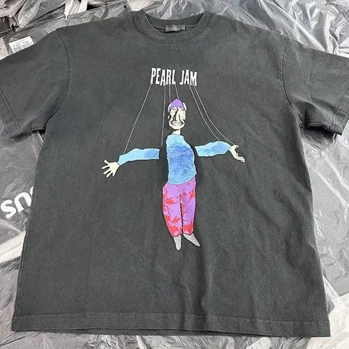 Japanese Brand Puppet Print Shirt Size US XL / EU 56 / 4 - 1 Thumbnail