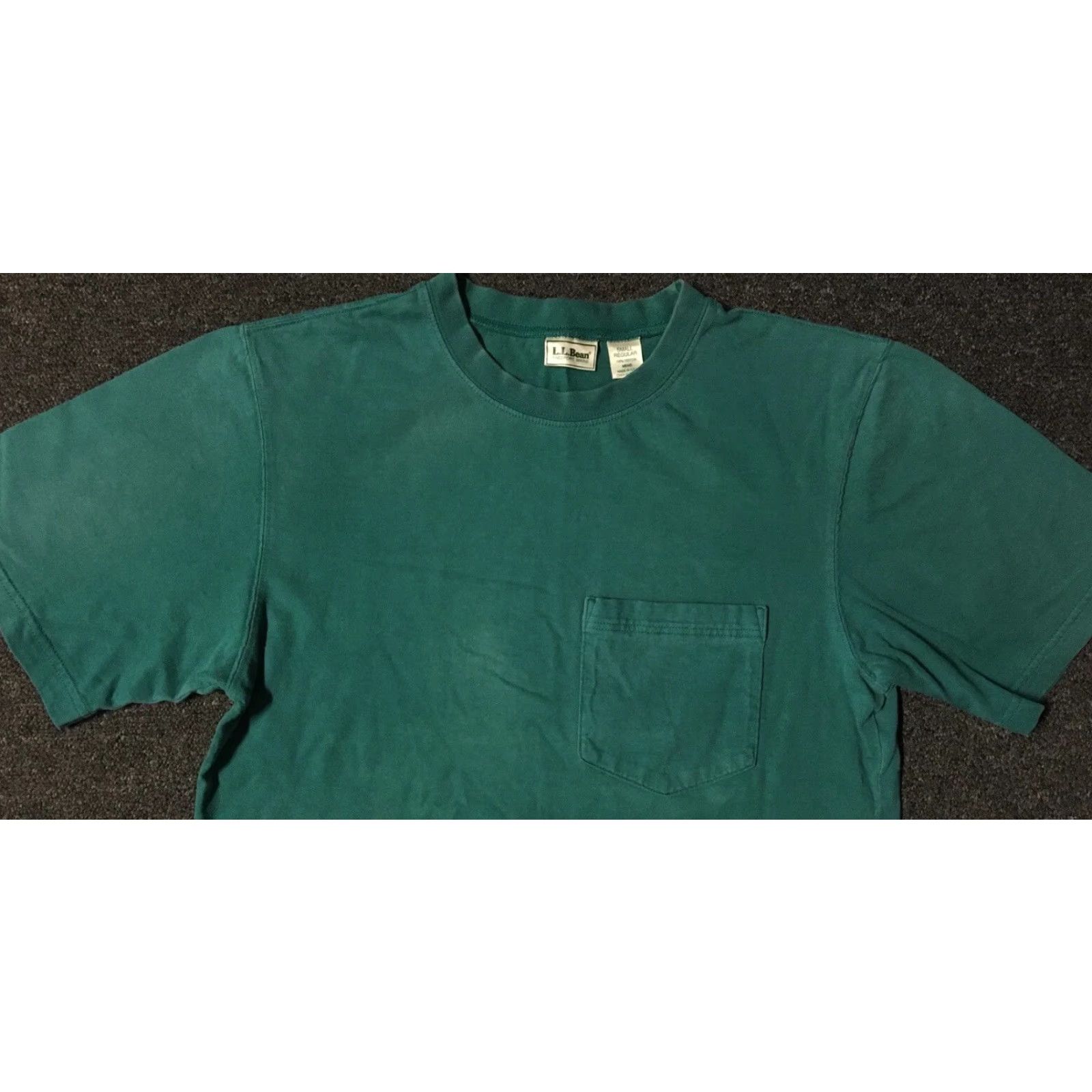 Vintage VINTAGE LL Bean Shirt Mens S Green 90s Grunge Punk Biker Trucker Surf Skate USA 80s 90s Featured Graphics: Fitness Size US S / EU 44-46 / 1 - 4 Thumbnail