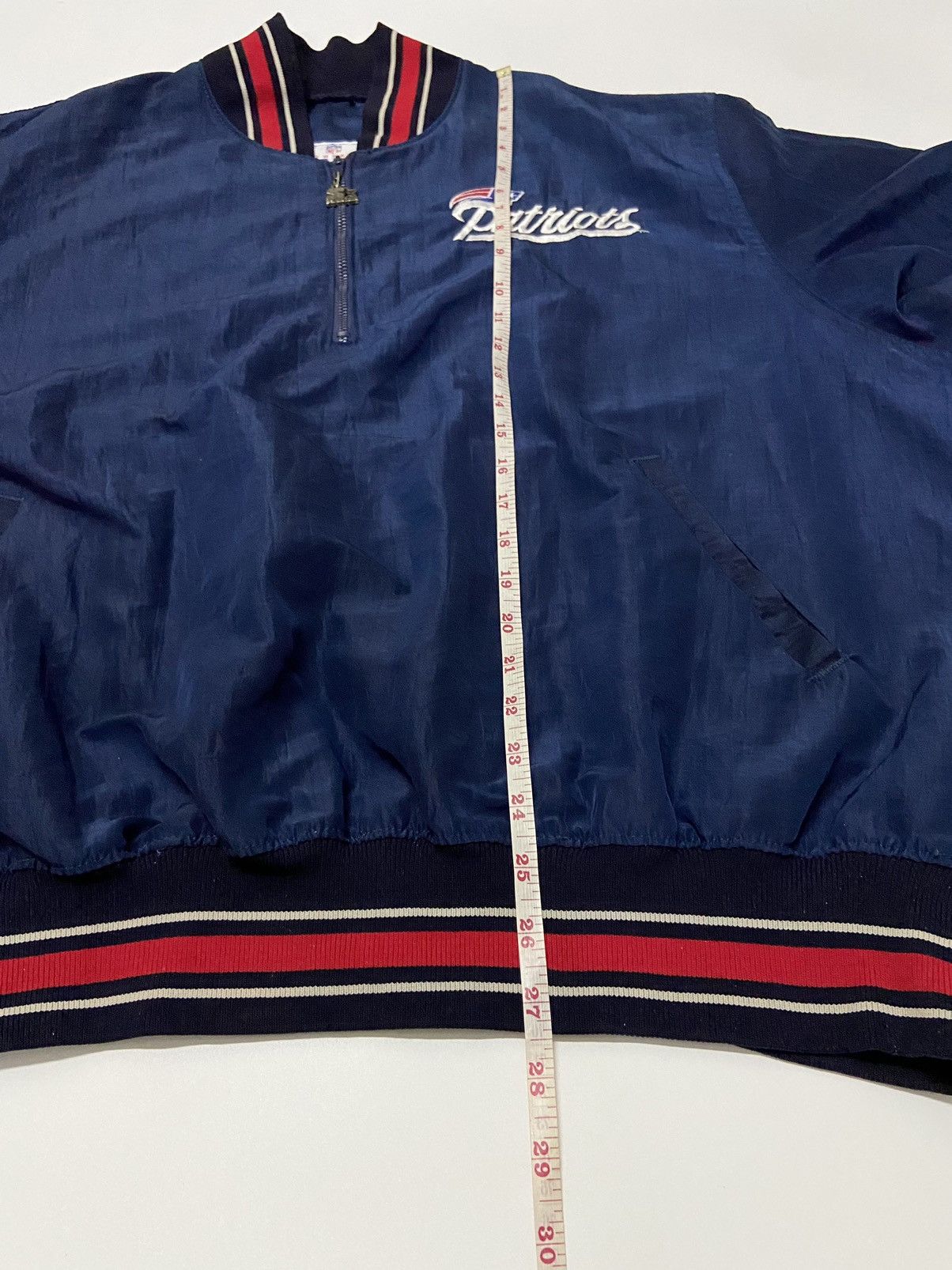 NFL × Starter × Vintage 90'S STARTER X NEW ENGLAND PATRIOTS VINTAGE NFL Size US XL / EU 56 / 4 - 8 Thumbnail