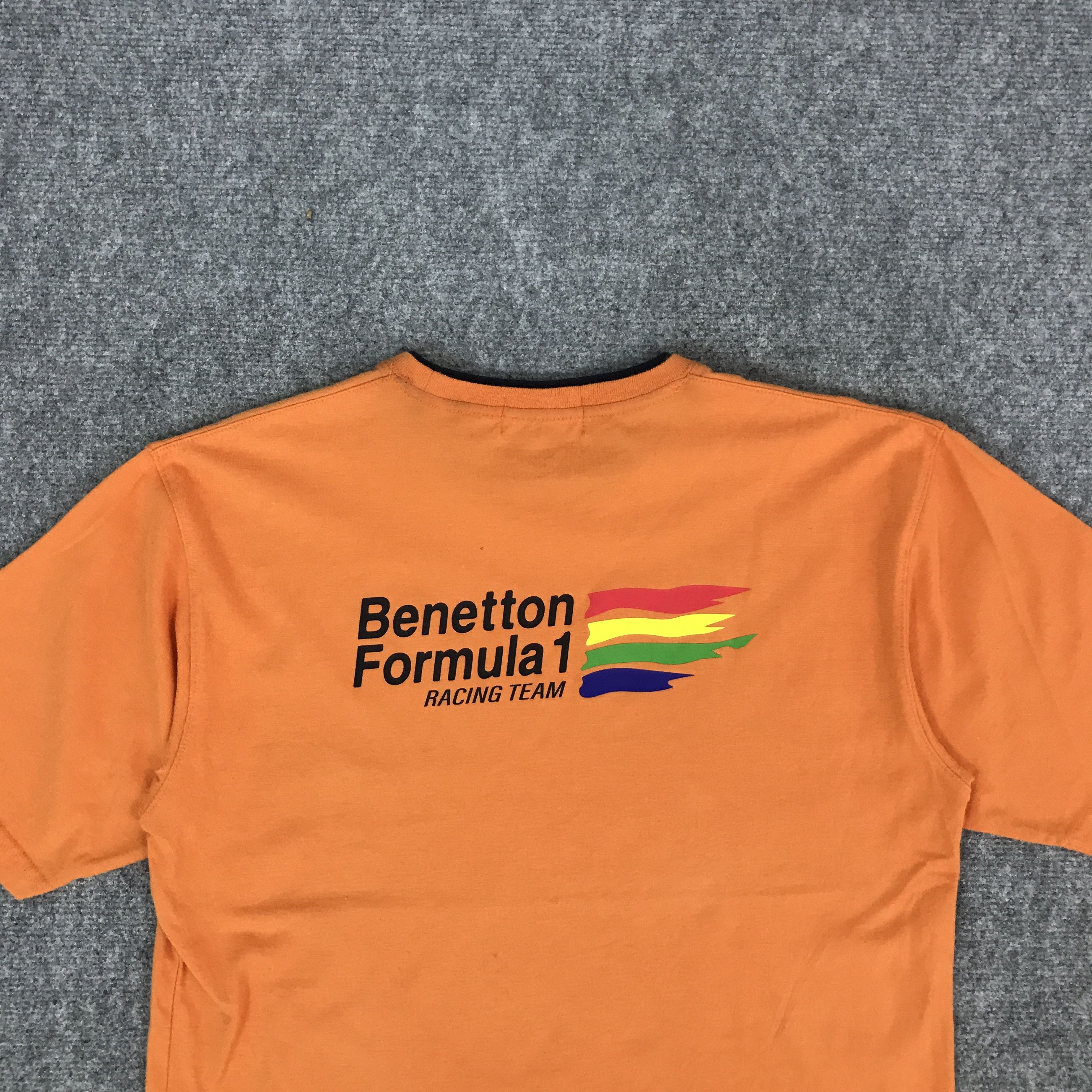 Benetton BENETTON FORMULA 1 RACING TEAM TSHIRTS Size US L / EU 52-54 / 3 - 4 Thumbnail