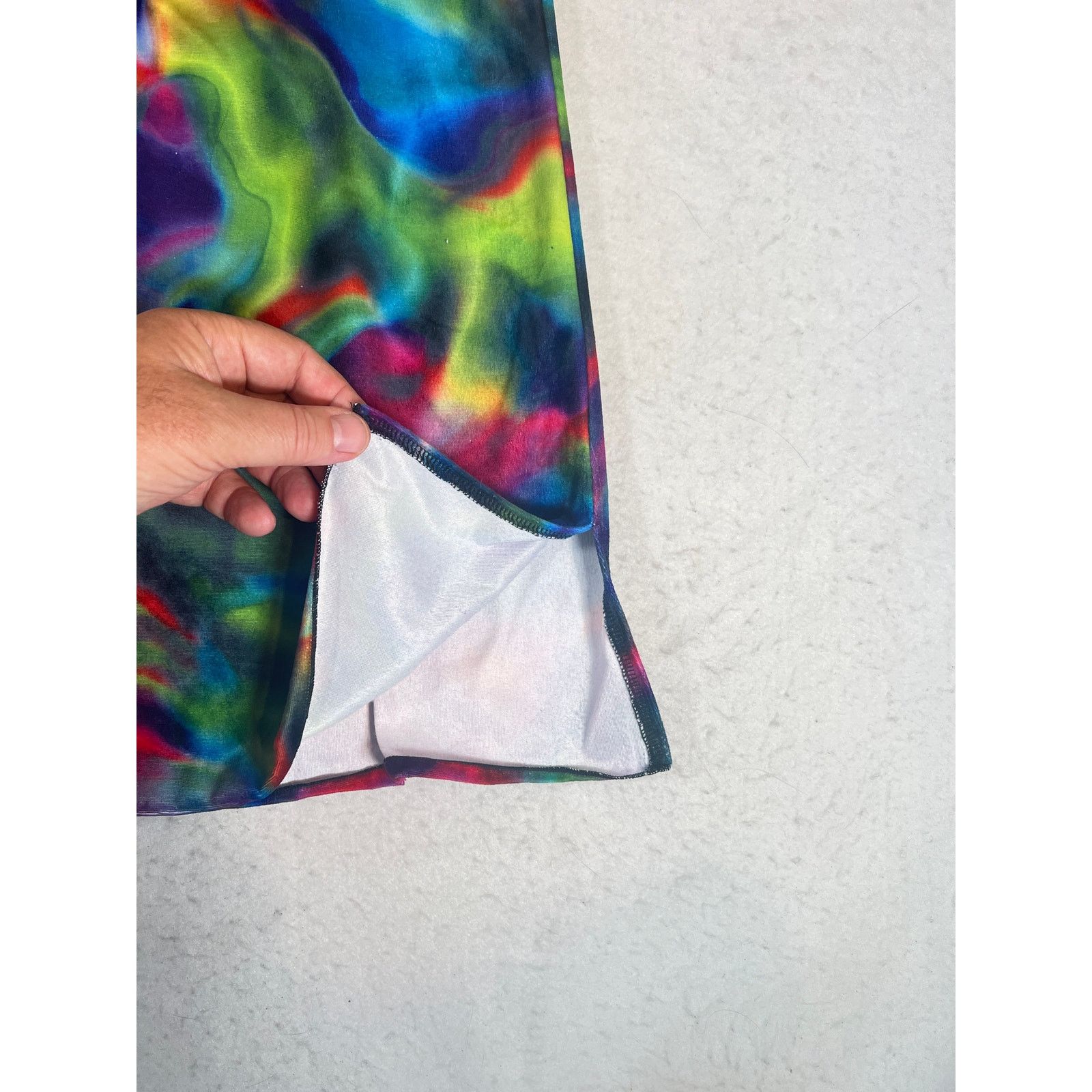 Hurley Hurley Nebula Mini-Dress Woman's M Tye Dye Adjustable Straps Size M / US 6-8 / IT 42-44 - 9 Thumbnail