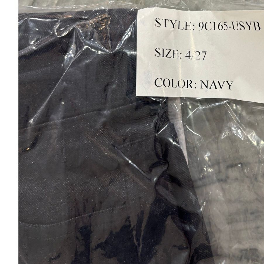 Other tractr Pull On Pants Shimmer Coated Navy Size 4/27 Size 27" / US 4 / IT 40 - 5 Thumbnail