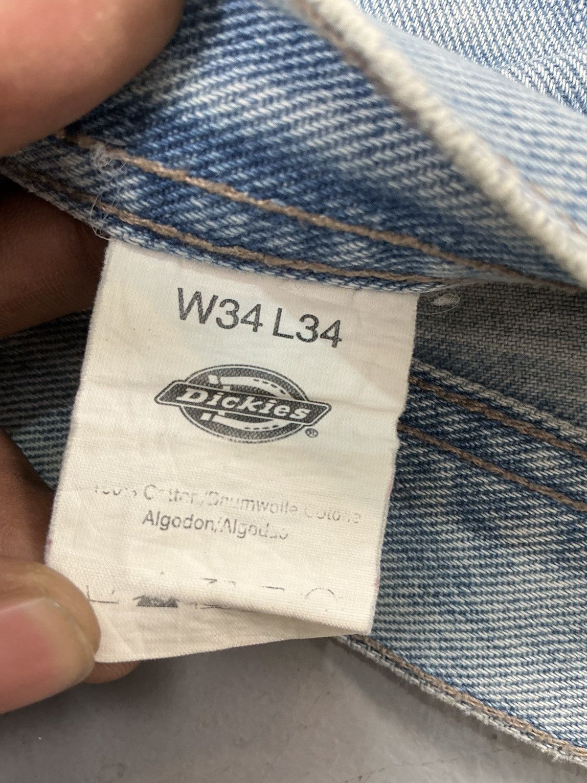 Dickies × Vintage Vintage Dickies distressed straight denim Size US 34 / EU 50 - 7 Thumbnail