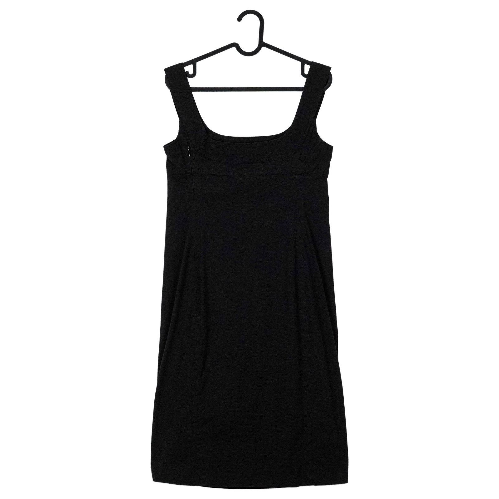 Prada Prada Black Structured Sleeveless Side Zip Tank Top Blouse Size M / US 6-8 / IT 42-44 - 1 Thumbnail