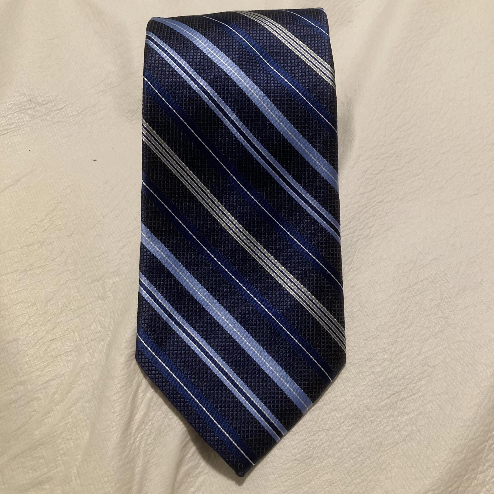 Stafford NWOT Stafford Blue Stripes Tie 58/3 Size ONE SIZE - 1 Thumbnail