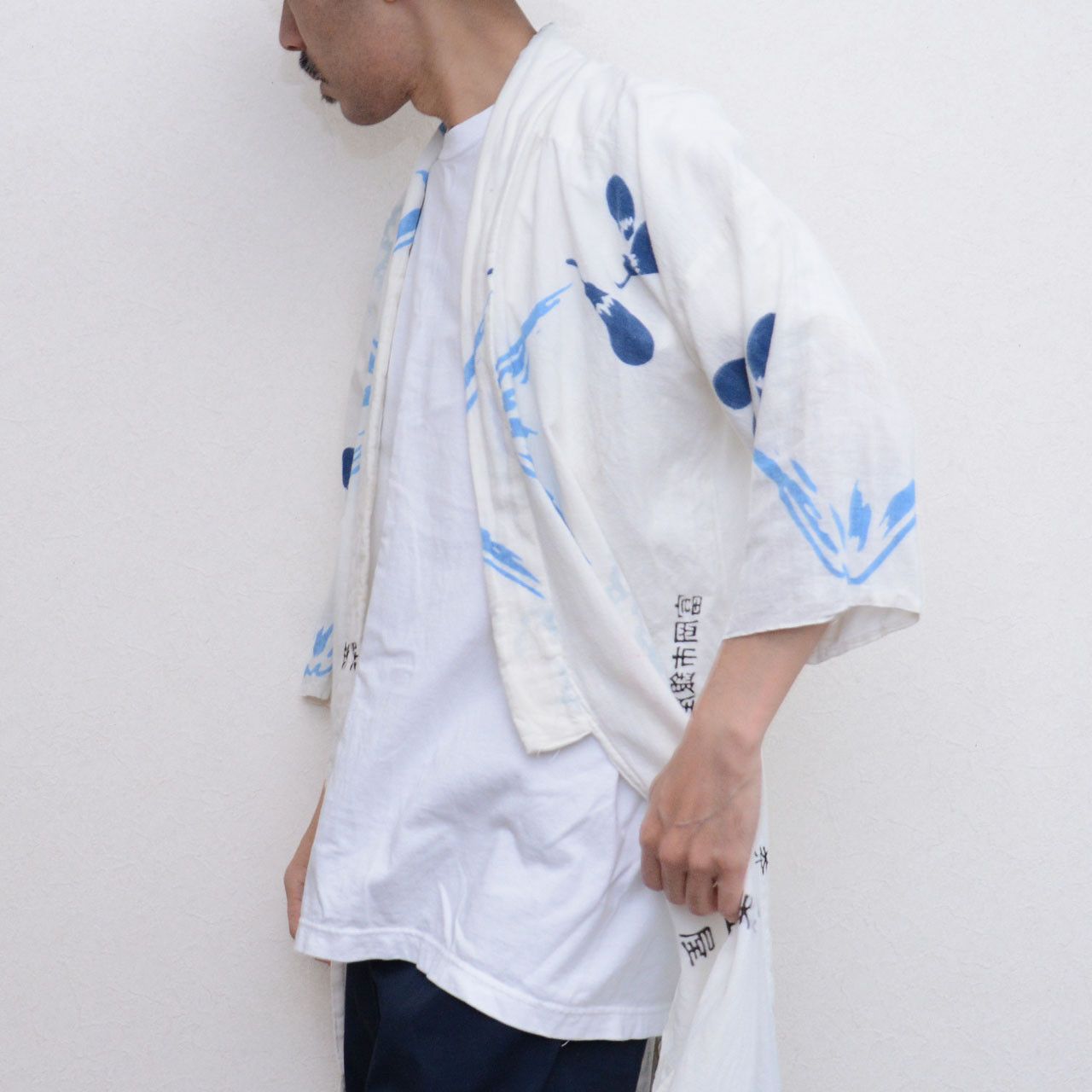 Other Vintage Japanese Tenugui Patchwork Kimono Cotton Robe Size US M / EU 48-50 / 2 - 14 Thumbnail