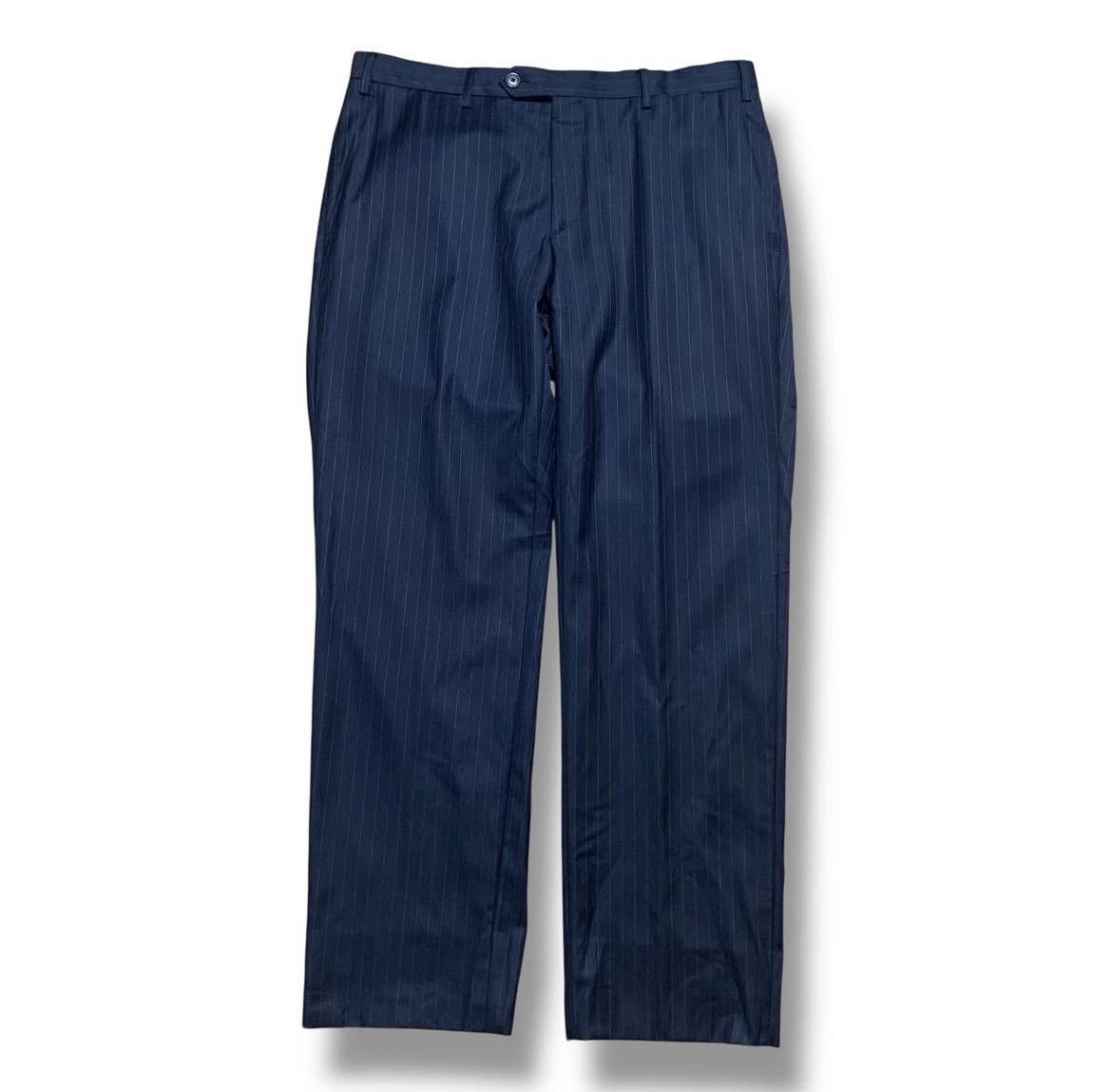Salvatore Ferragamo 2000s Salvatore Ferragamo Stripe Trouser Pants Size US 36 / EU 52 - 1 Thumbnail