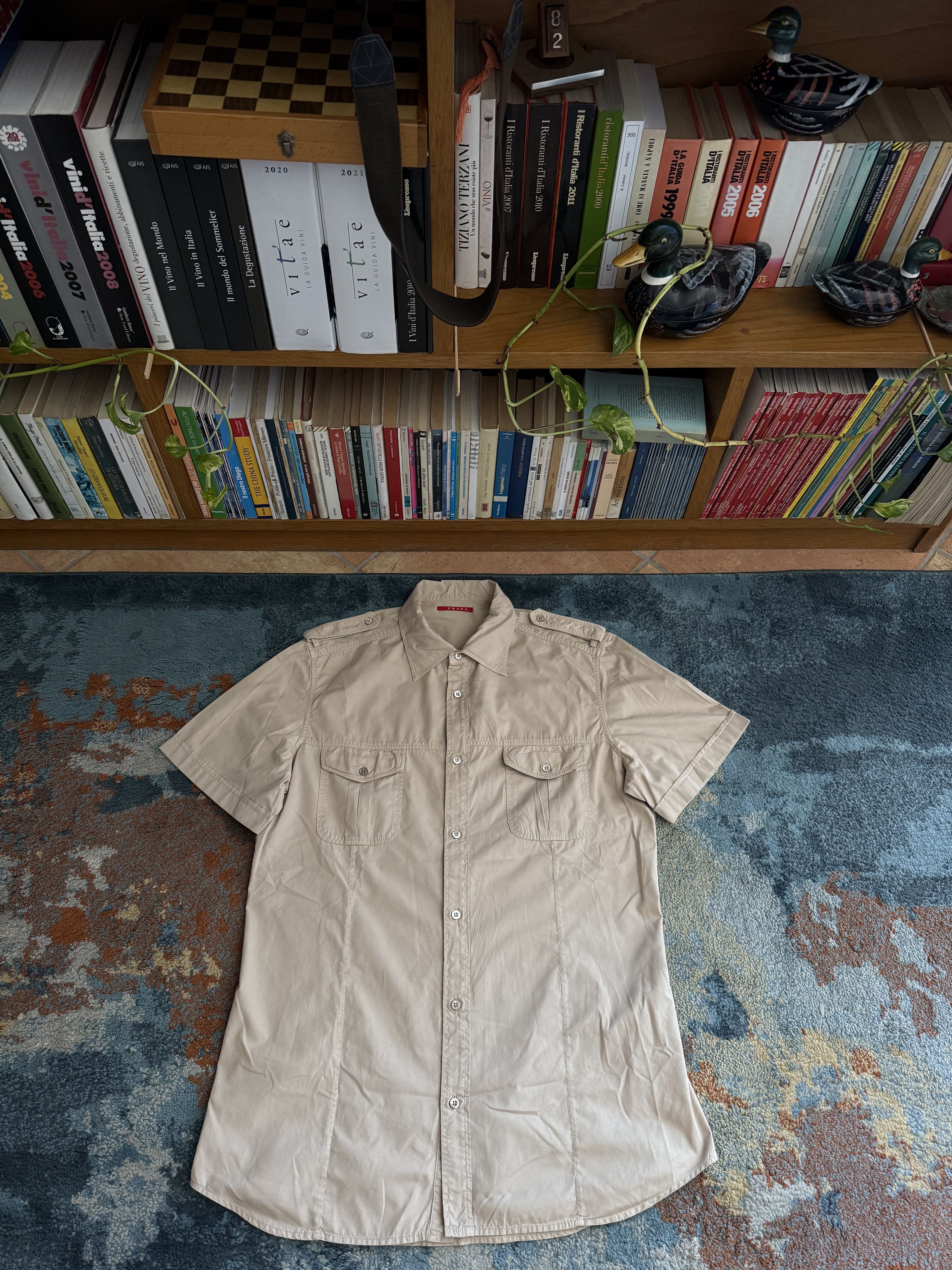 Prada Prada Bowling Cargo Shirt Size US M / EU 48-50 / 2 - 1 Thumbnail
