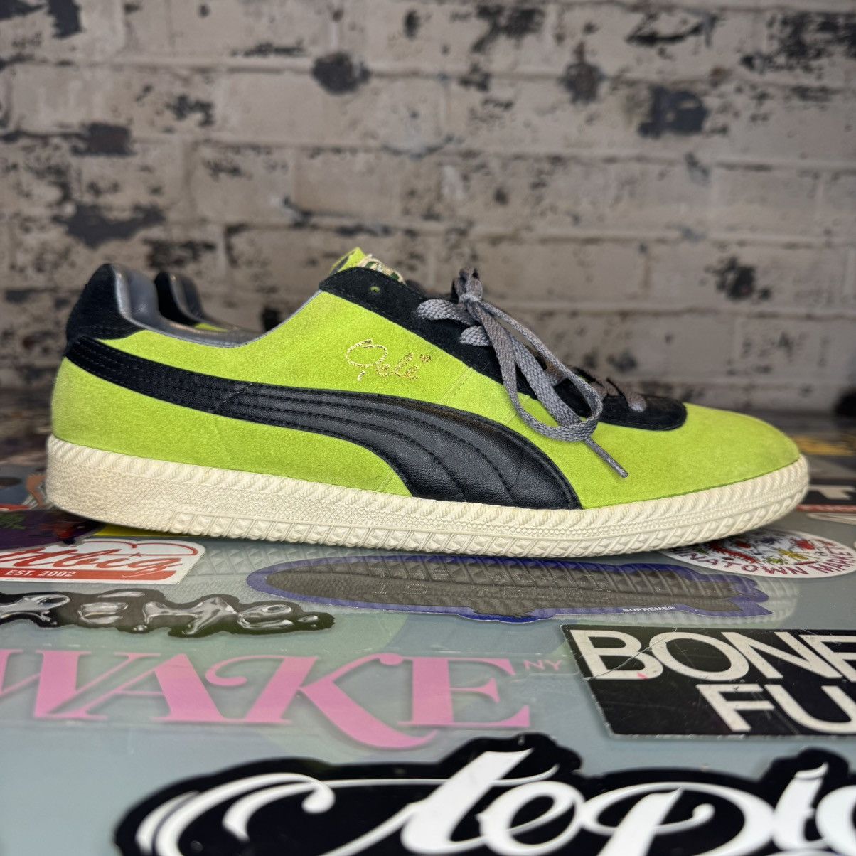 Puma Puma Pele 76s Brazil Soccer Suede Clyde Sz 10 344289 07 Size US 10 / EU 43 - 3 Thumbnail