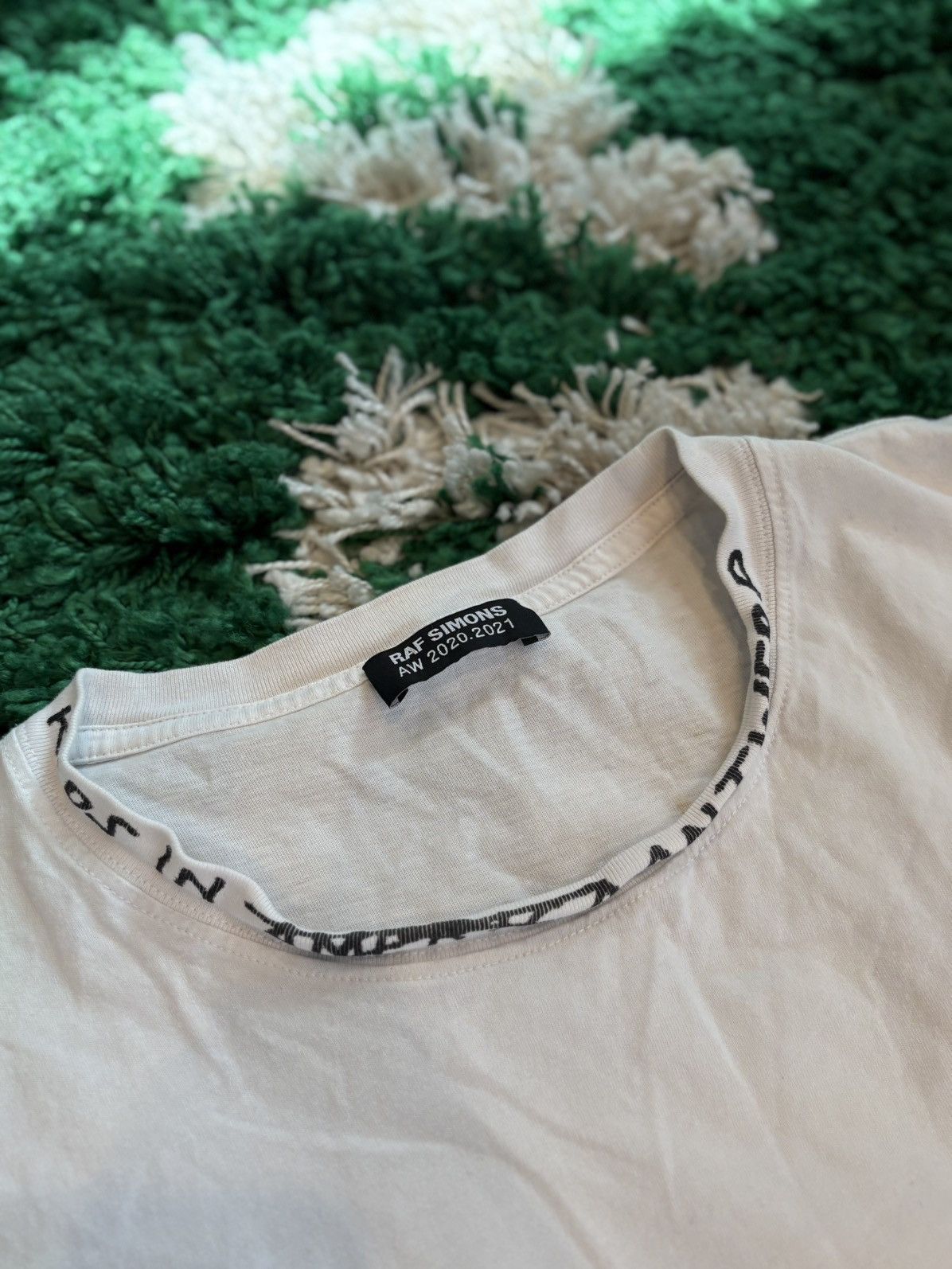 Raf Simons RAF Simmons Tee White Size Large Size US L / EU 52-54 / 3 - 2 Thumbnail