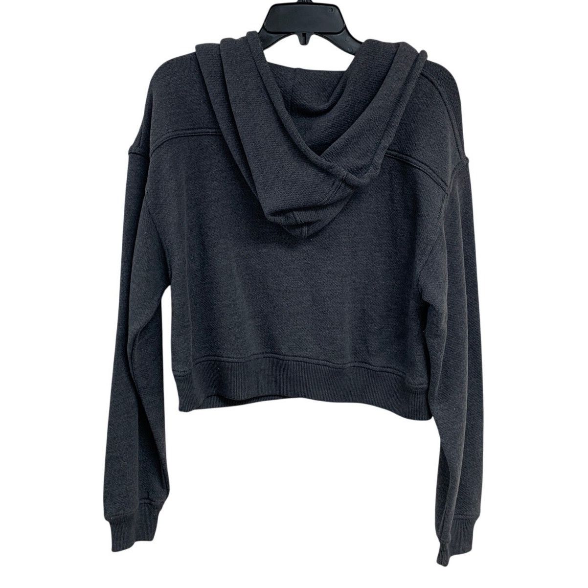 American Eagle Outfitters New American Eagle Womens Medium Cropped Hoodie Sweatshirt Size M / US 6-8 / IT 42-44 - 2 Thumbnail