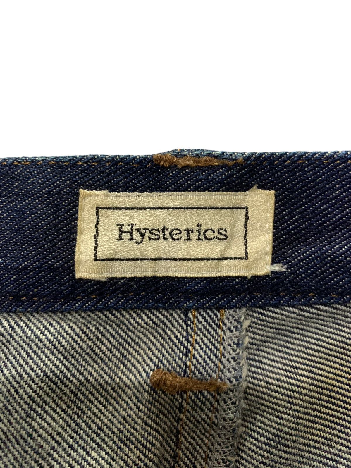 Hysteric Glamour × Vintage Vintage Hysteric Glamour Flared Double Layered Denim Pants Size US 29 - 12 Thumbnail