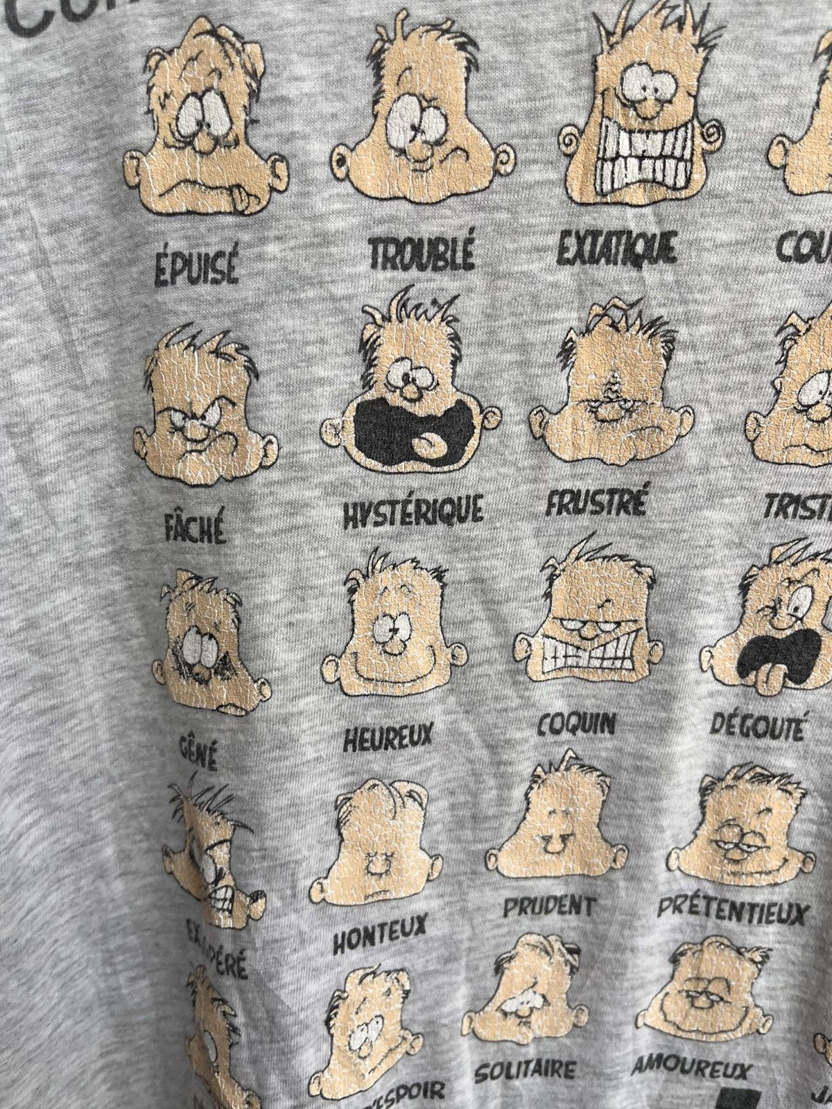 Vintage Vintage How Are You? Emoticions Tee Size US M / EU 48-50 / 2 - 2 Thumbnail