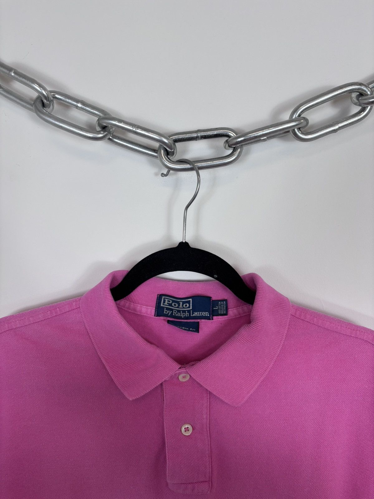 Polo Ralph Lauren Polo Ralph Lauren Vintage Men’s Pink Short Sleeve Polo Shirt Size US L / EU 52-54 / 3 - 4 Thumbnail