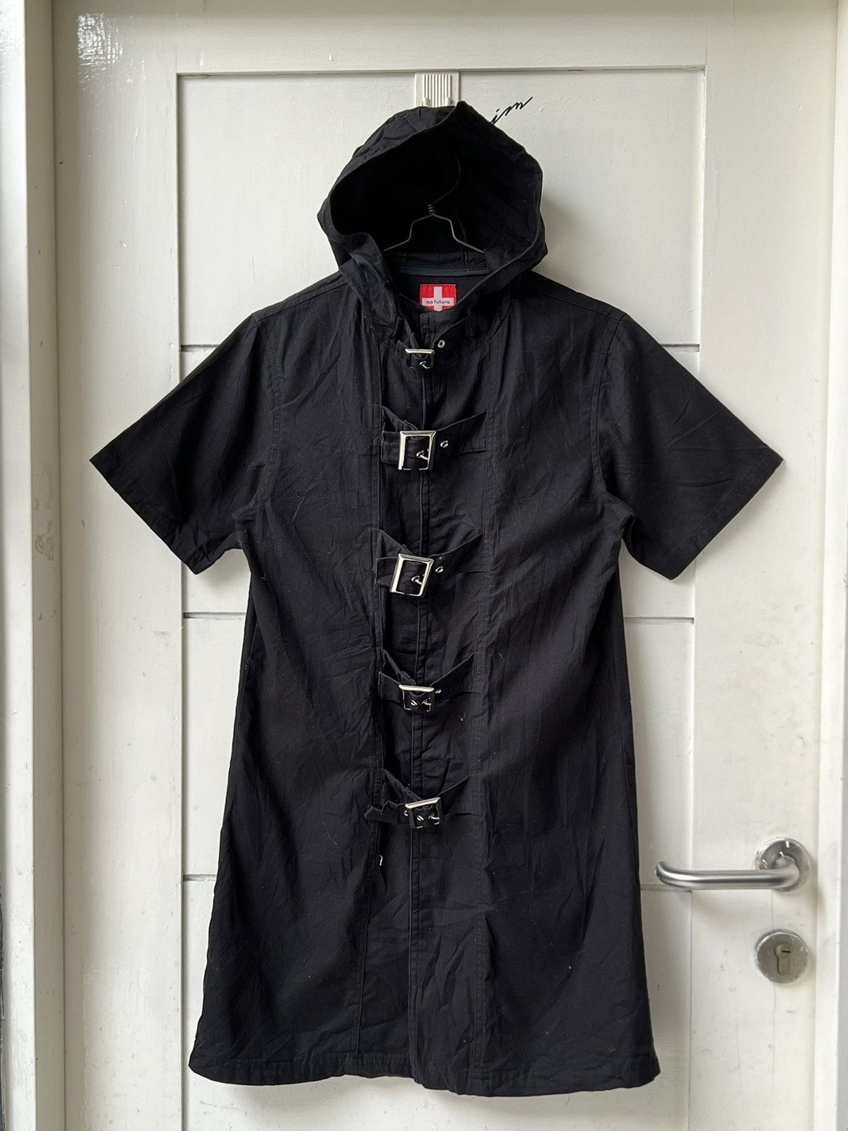 No Future No Future Punk Bondage Black Hood Size XS / US 0-2 / IT 36-38 - 6 Thumbnail