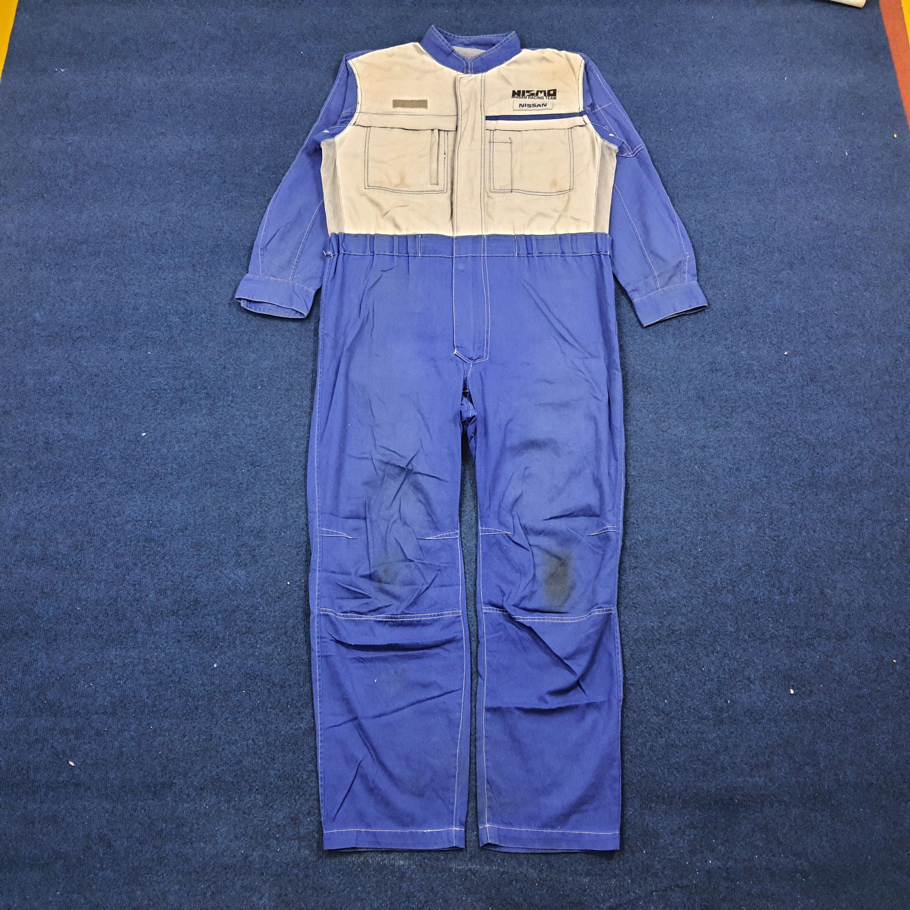 Japanese Brand × Vintage Vintage NISMO Nissan Racing Team Japan Motorsports Coverall Size US M / EU 48-50 / 2 - 4 Thumbnail