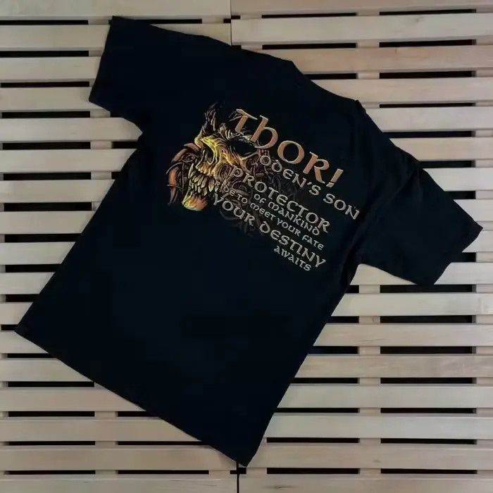 Band Tees Mens Vintage T Shirt Amon Amarth Big Print Size M Size US M / EU 48-50 / 2 - 5 Thumbnail