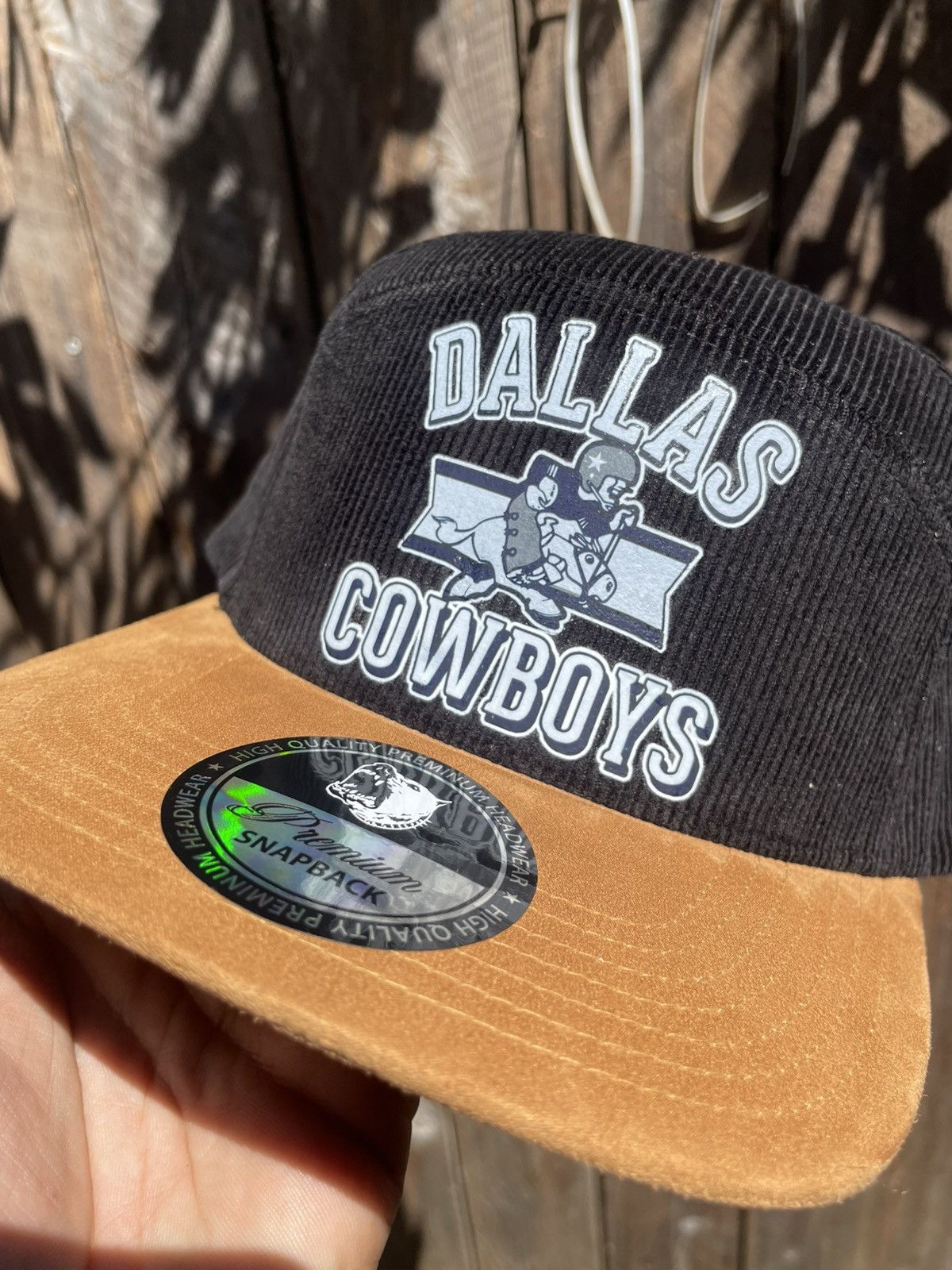 Other Dallas cowboys Texas custom corduroy SnapBack hat Size ONE SIZE - 5 Thumbnail