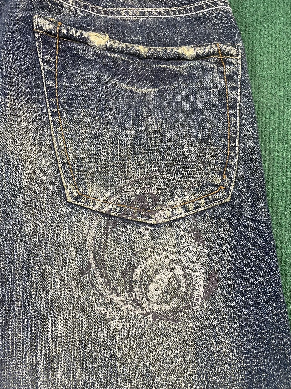Global Work Vintage Distressed Global Work Japanese Jeans Size US 32 / EU 48 - 9 Thumbnail