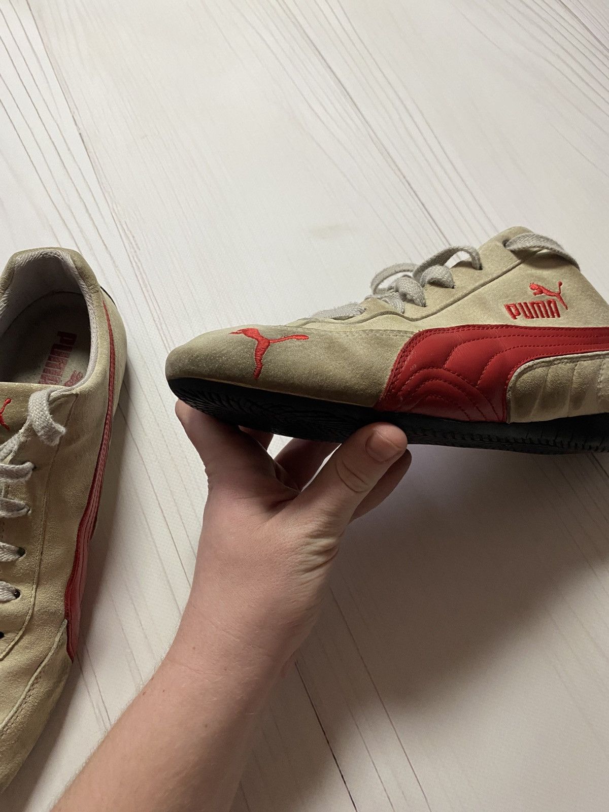 Puma × Vintage Vintage Puma Speed cat SD Buty y2k low sneakers Size US 10 / EU 43 - 13 Thumbnail