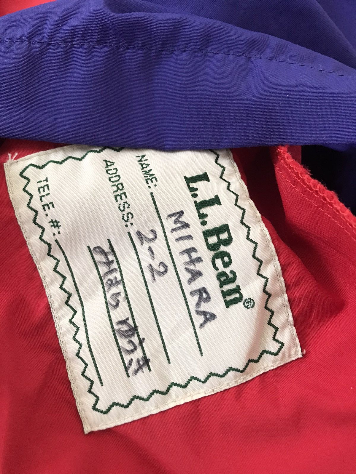 L.L. Bean × Vintage Vintage LL Bean anorax outdoor jacket Size US S / EU 44-46 / 1 - 4 Thumbnail