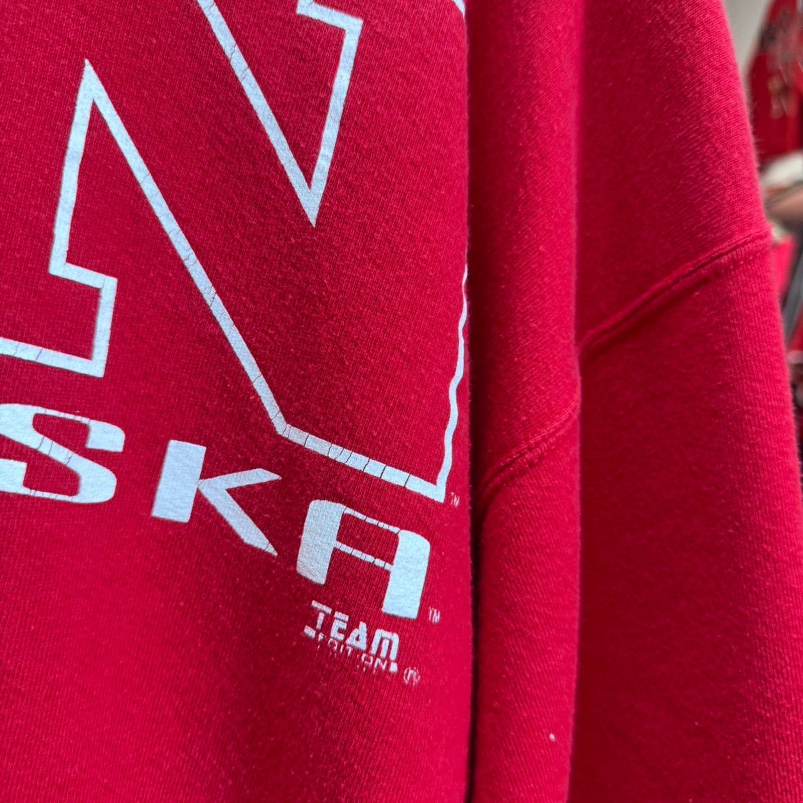 Vintage Vintage 90s Nebraska Huskers Crewneck Size US L / EU 52-54 / 3 - 6 Thumbnail