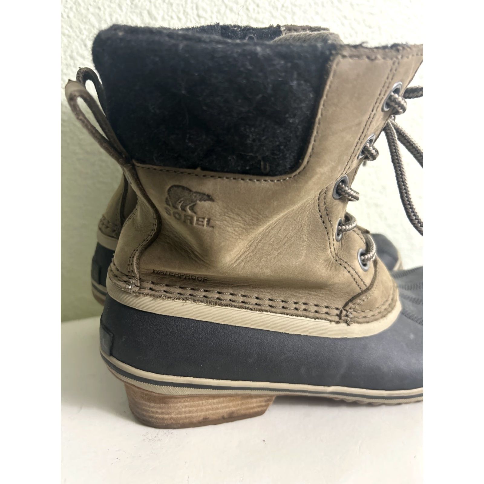 SOREL Sorel Slimpack II Lace Waterproof Winter Boots Brown Women's Size 9 Boots Lace Waterproof Snow Word? Size US 9 / IT 39 - 4 Thumbnail