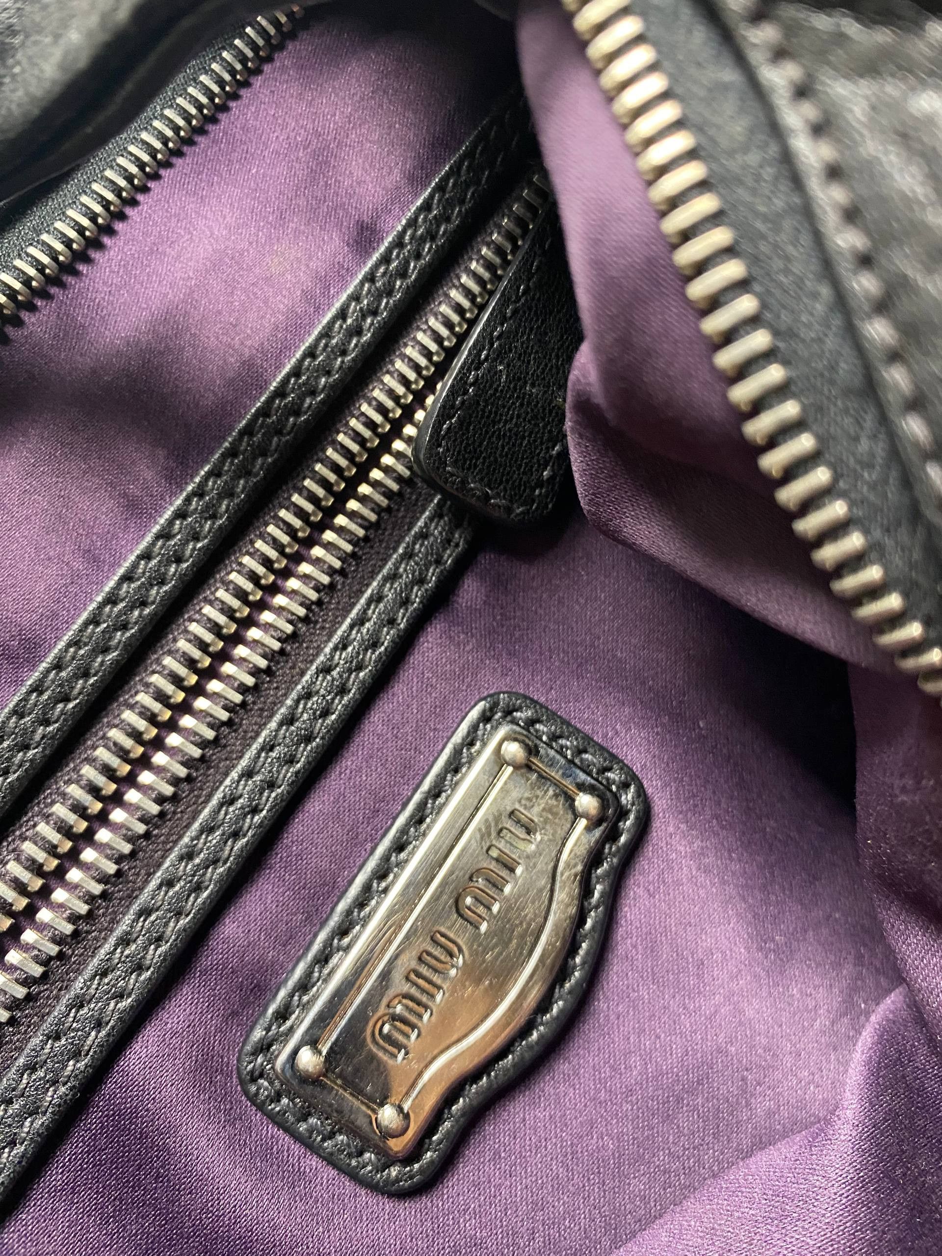 Miu Miu Miu Miu Patch Nappa Leather Satchel Size ONE SIZE - 6 Thumbnail