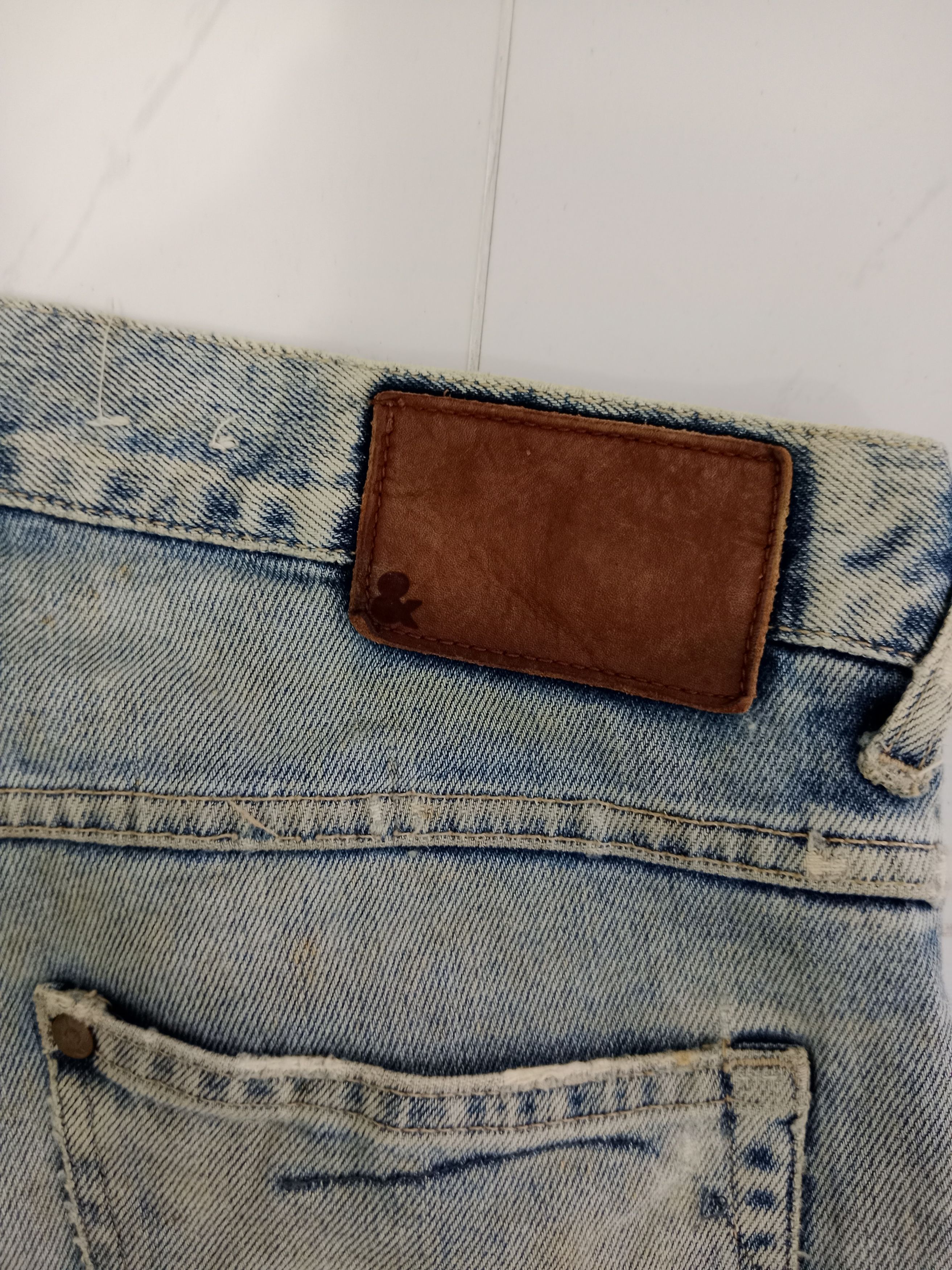 H&M H&M Distressed Jeans Slim Fit Nice Style Size US 30 / EU 46 - 11 Thumbnail