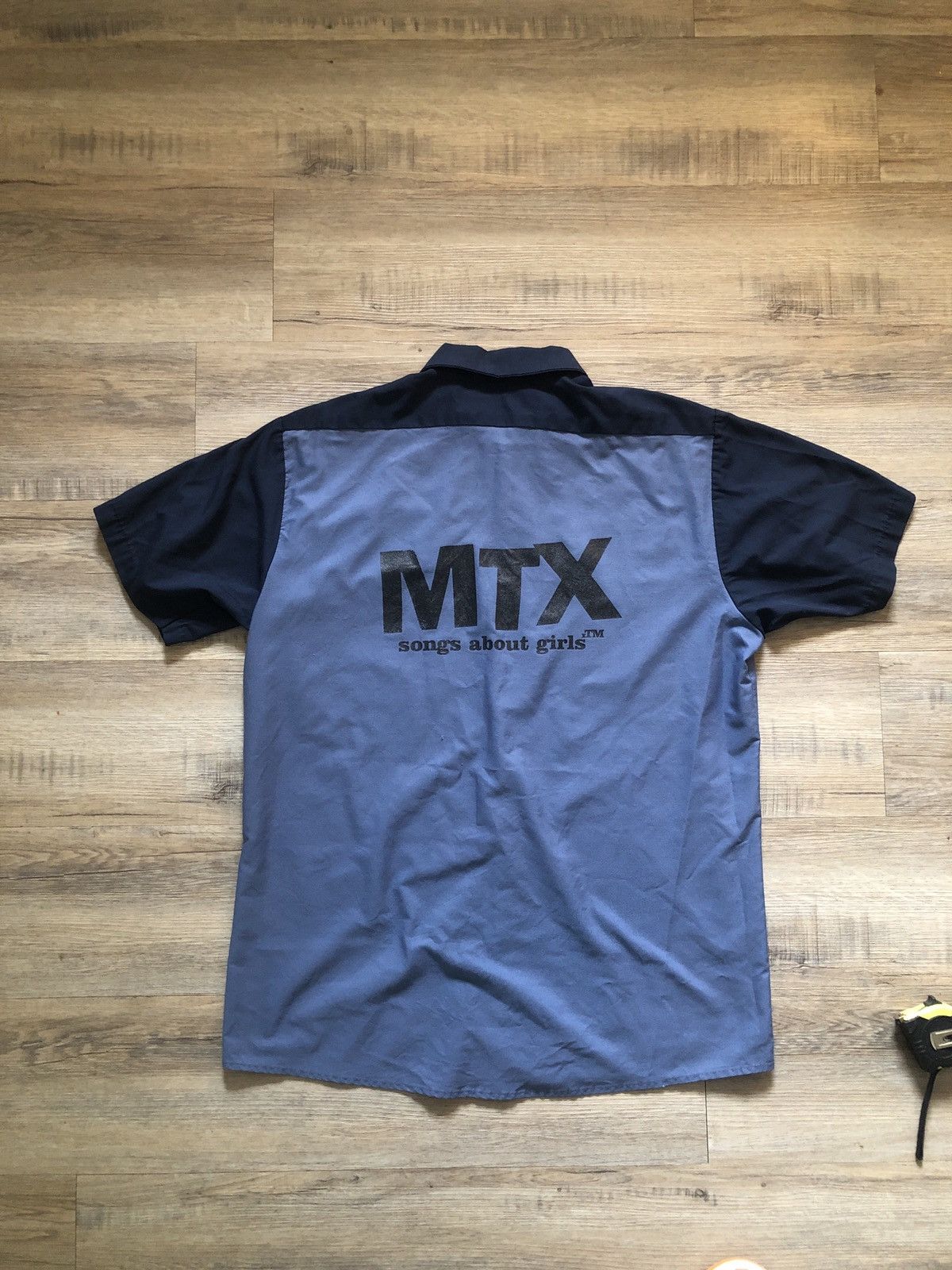 Band Tees × Vintage Mr. T Experience short sleeve work shirt Size US L / EU 52-54 / 3 - 1 Thumbnail